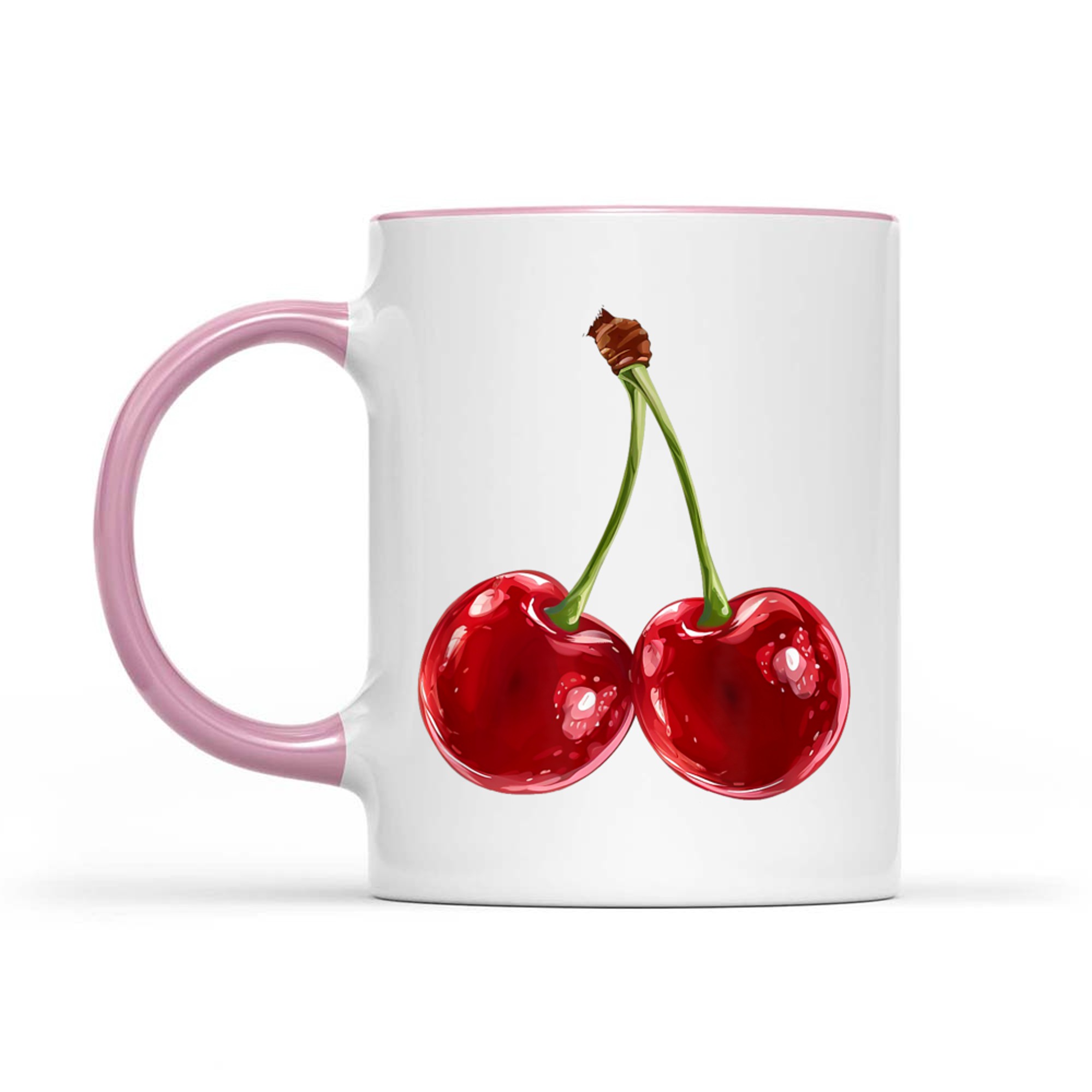 Cherry Red Aesthetic Cherries Trendy Summer Mug