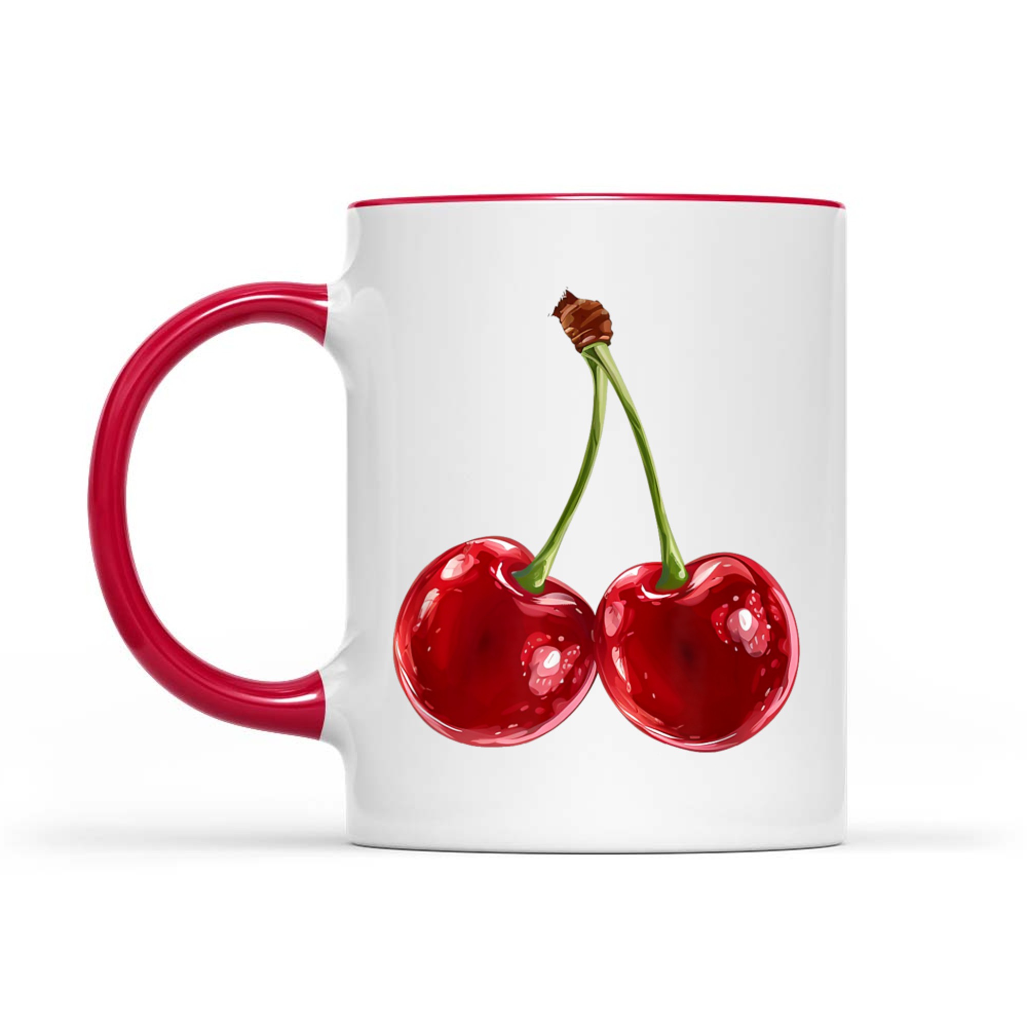 Cherry Red Aesthetic Cherries Trendy Summer Mug