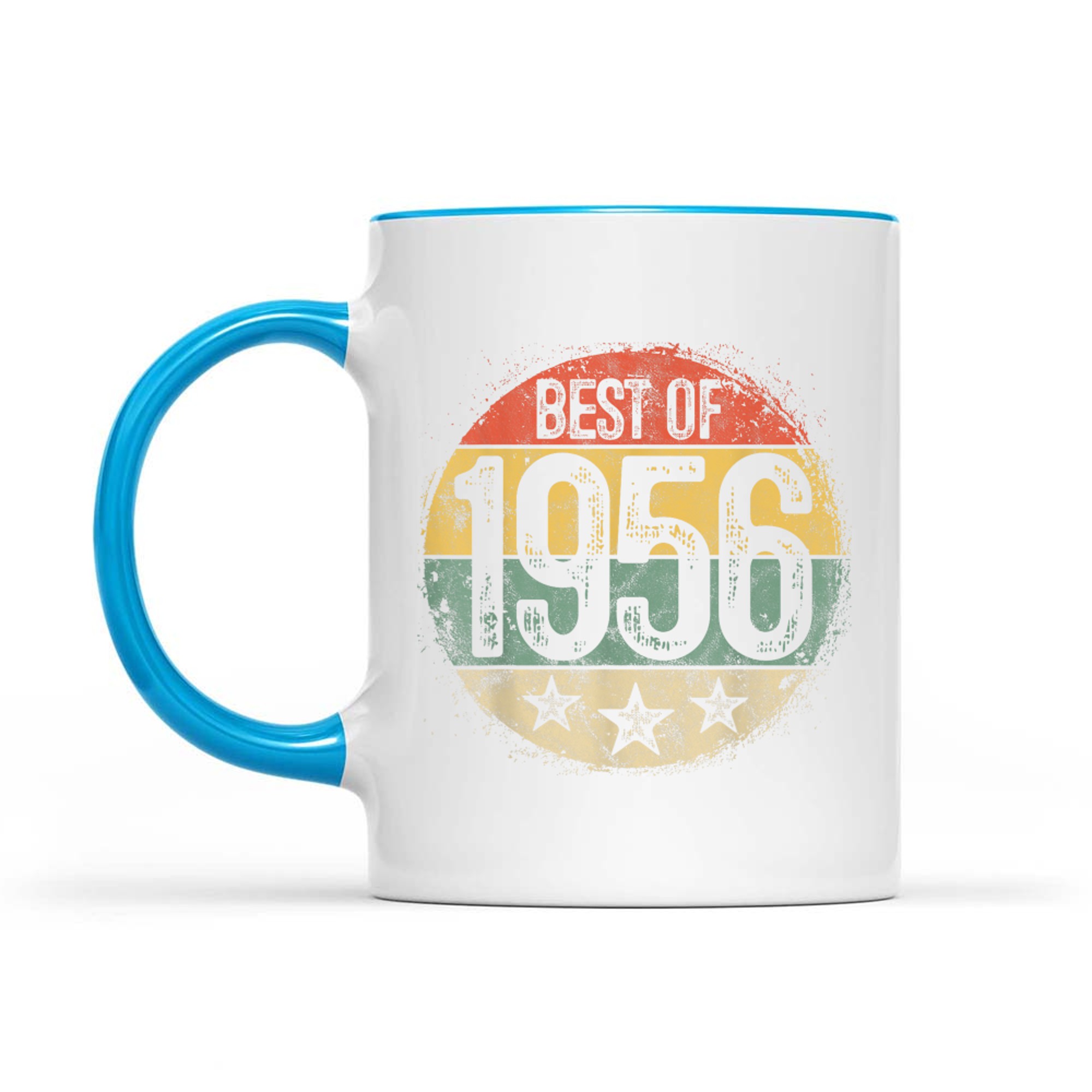 Circular Vintage Best Of Year Old Gift 69th Birthday Mug