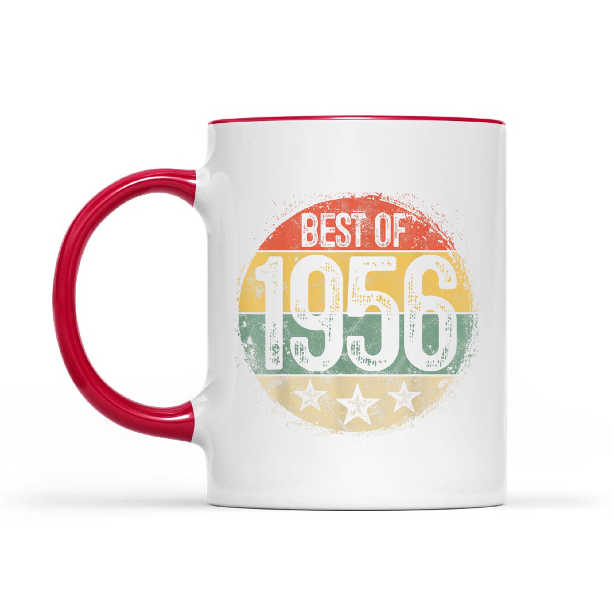 Circular Vintage Best Of Year Old Gift 69th Birthday Mug