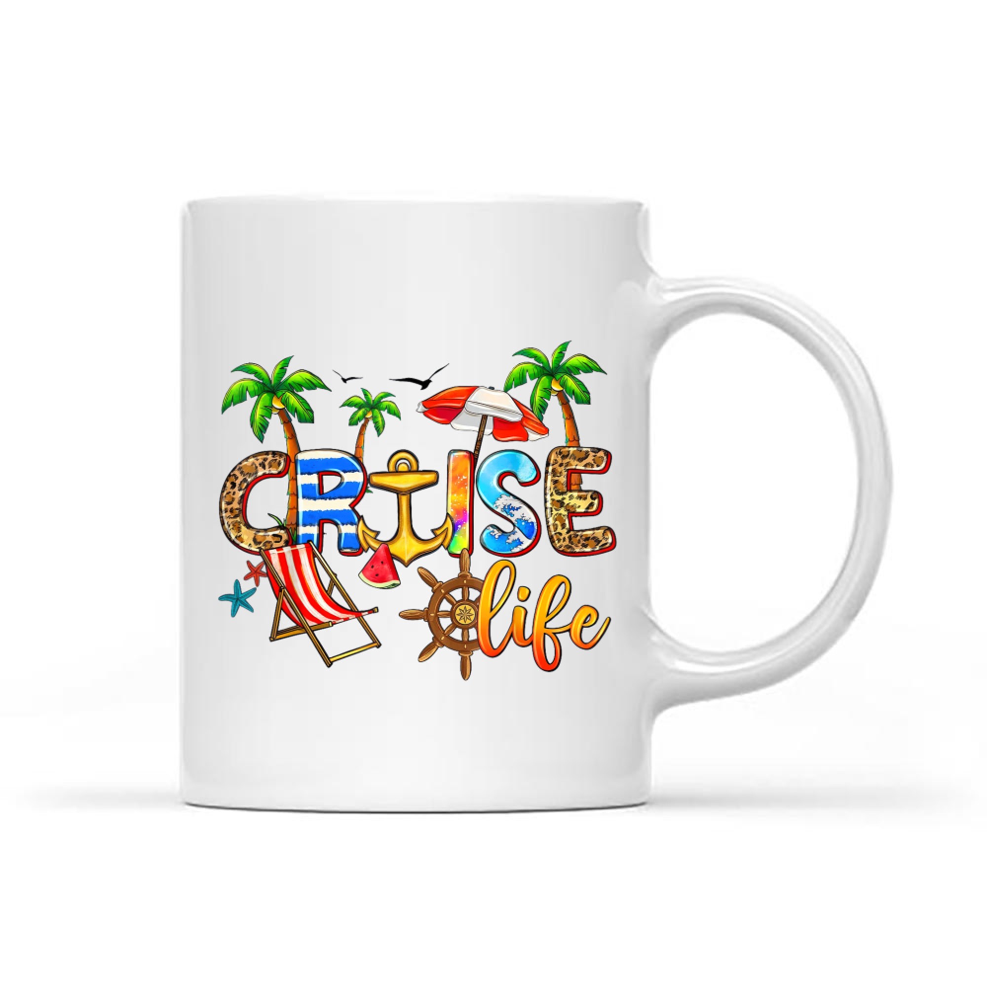 Cruise Life Summer Vacation Family Matching Mug