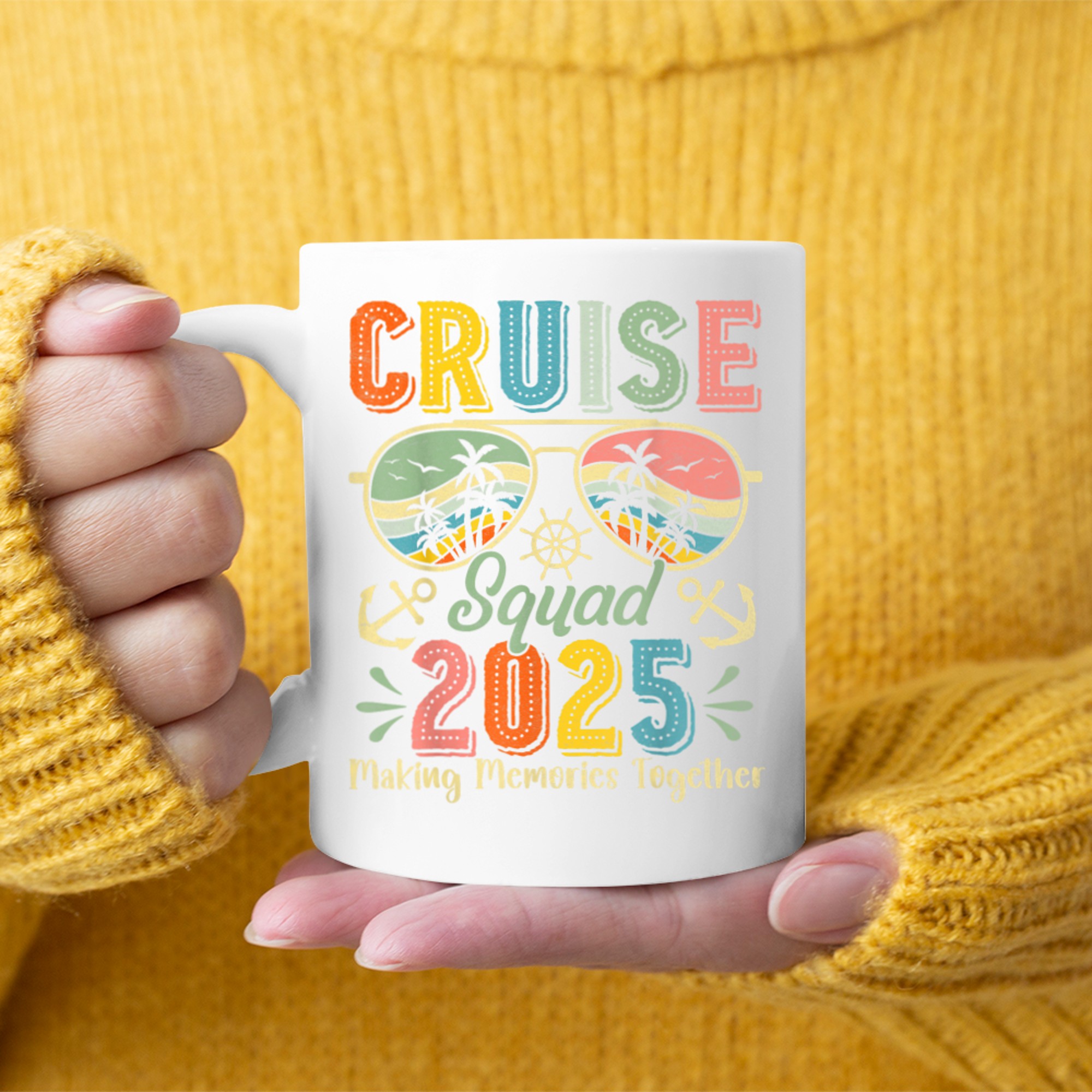 Cruise Squad Family Group Matching Summer Vacation Mug