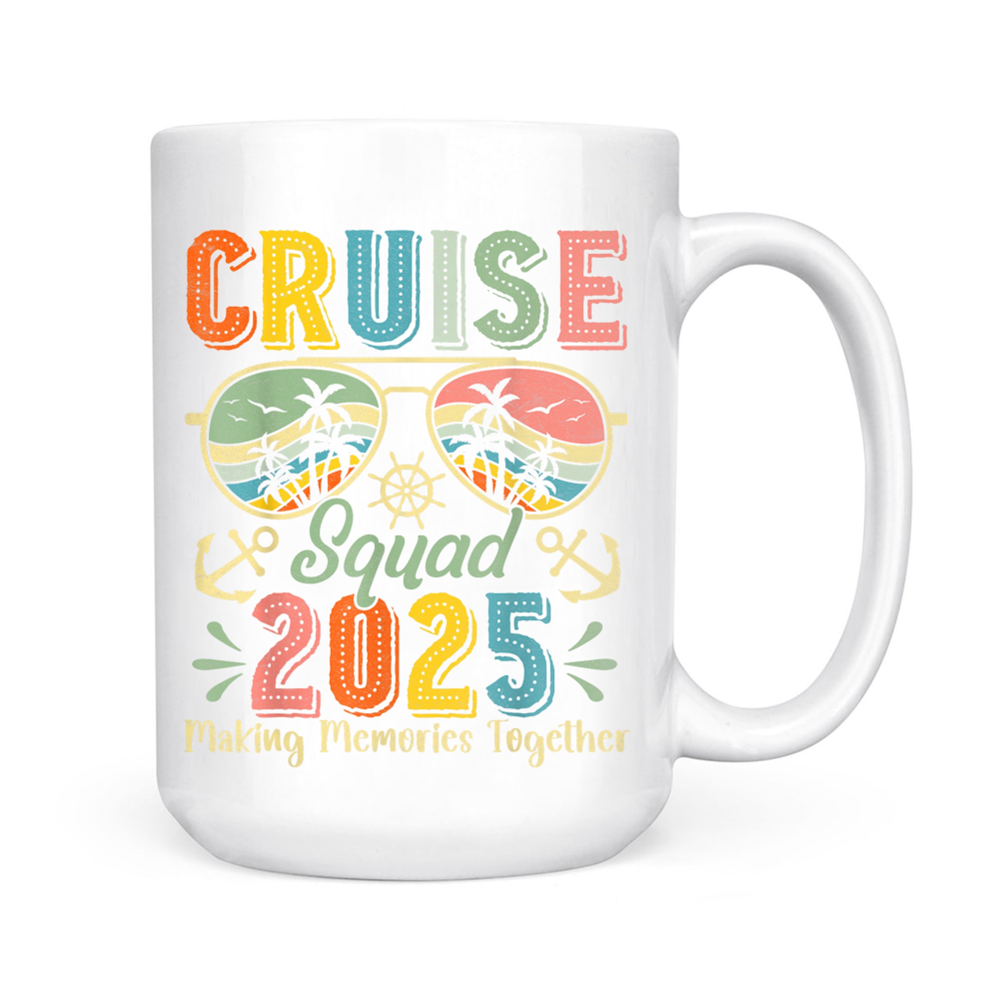 Cruise Squad Family Group Matching Summer Vacation Mug
