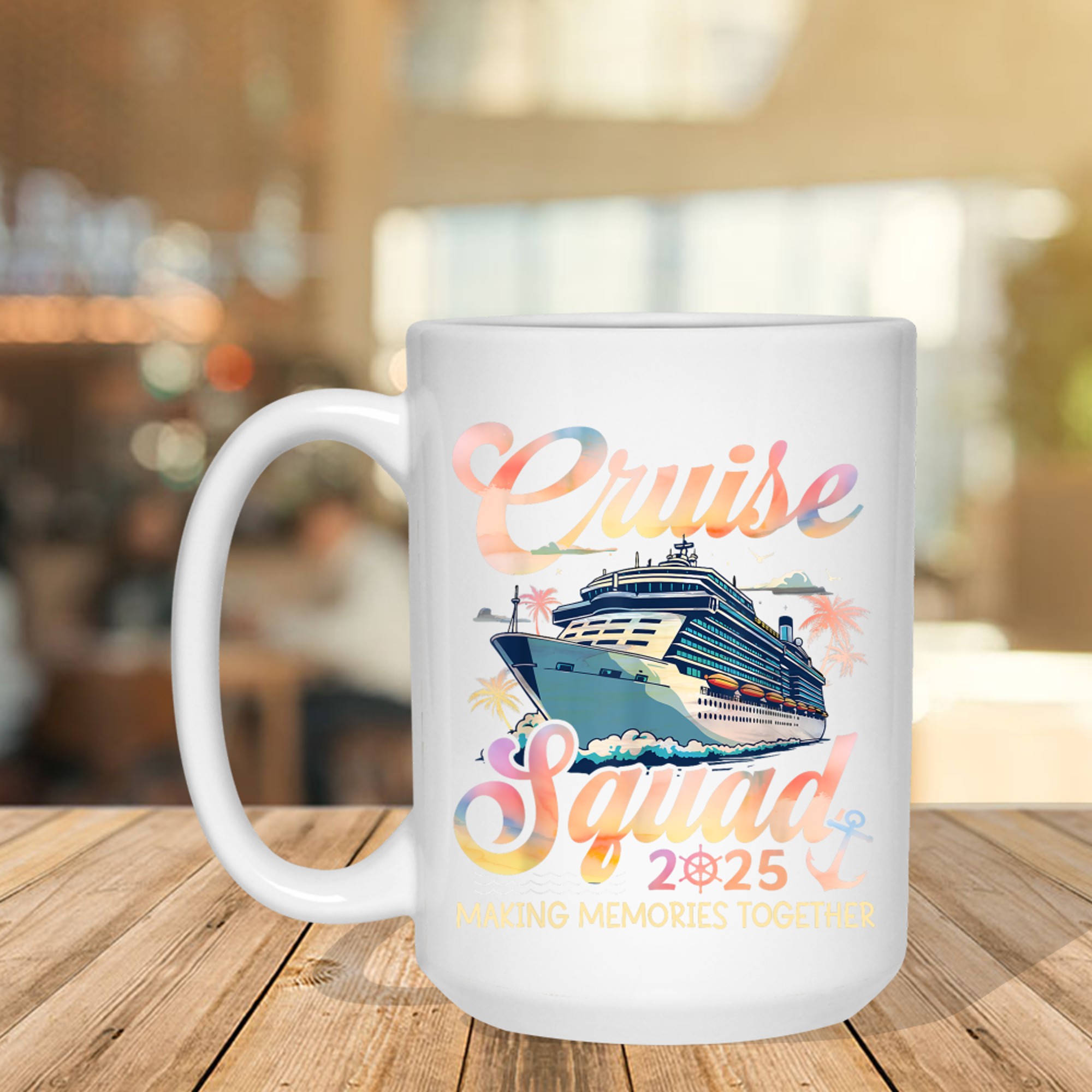 Cruise Squad Making Memories Together Family Summer Vacation Mug