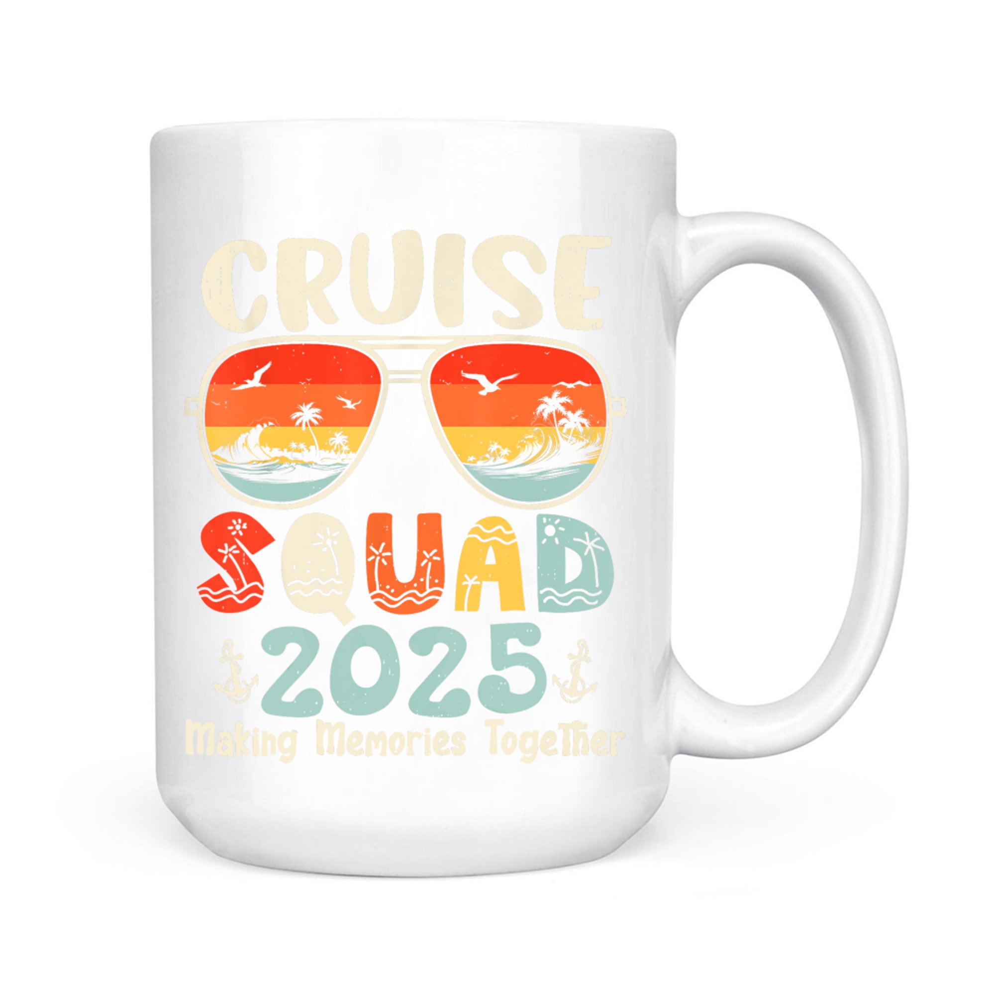 Cruise Squad Summer Vacation Matching Family Cruise Mug
