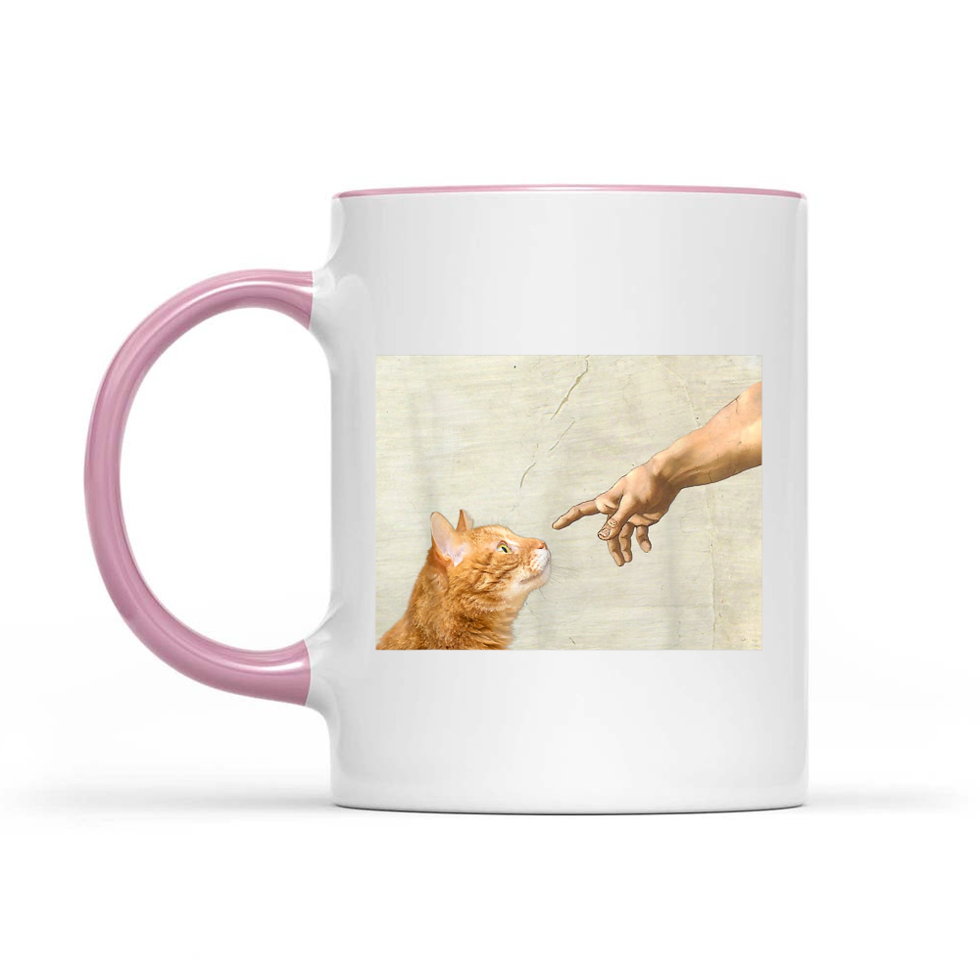 Cute Aesthetic Funny Cat Art Graphic Y2K Mug