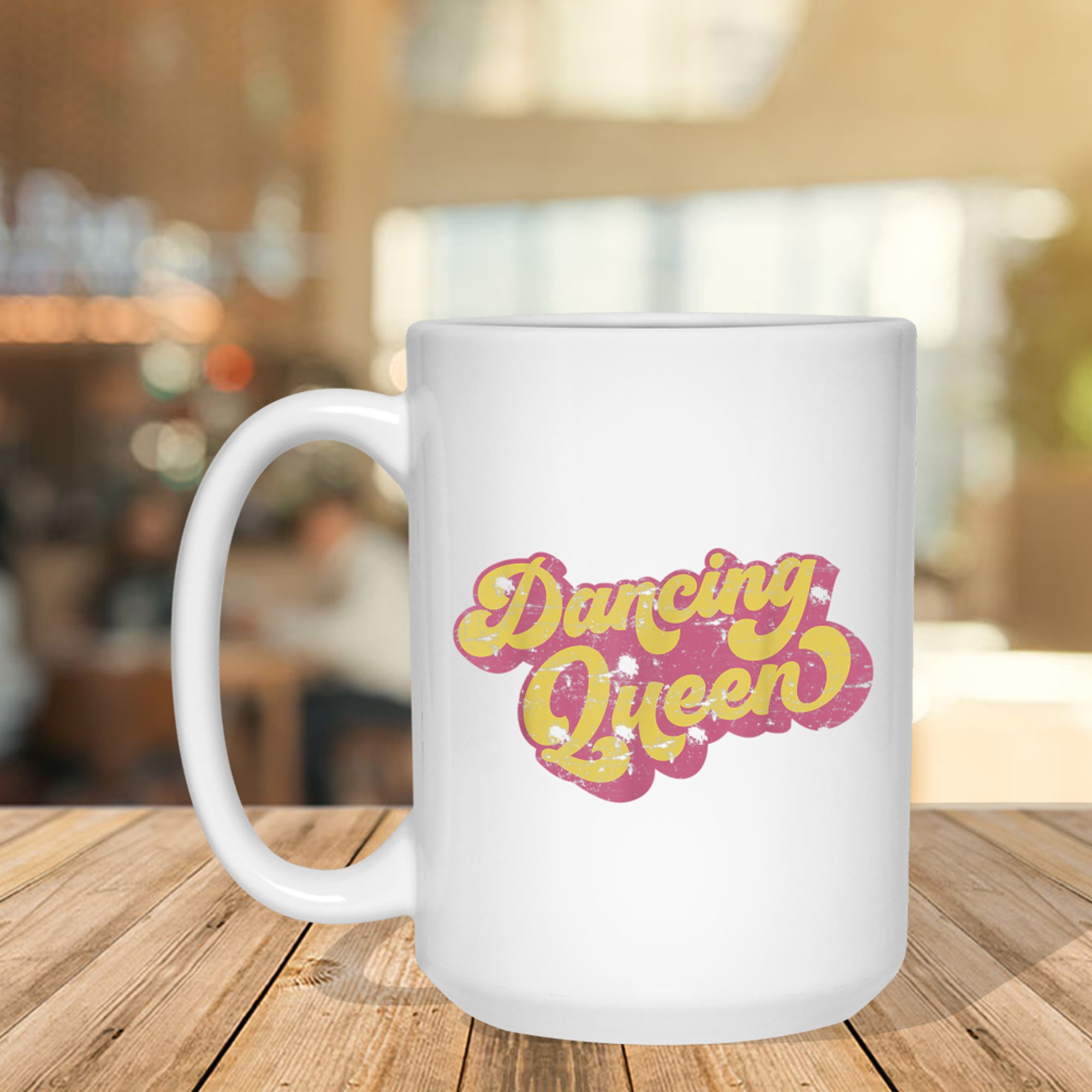 Dancing Queen Vintage 70s Mug