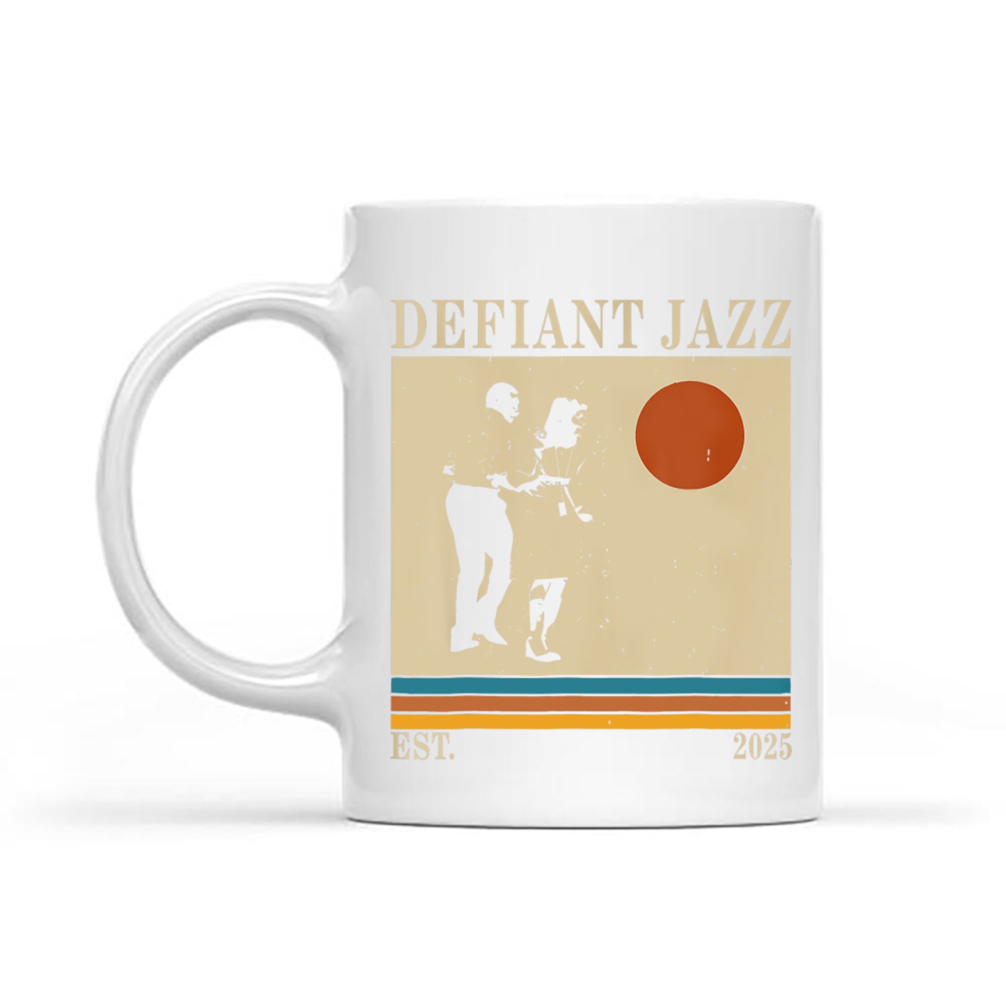 Defiant-Jazz Retro 90s azz Vintage Aesthetic Mug