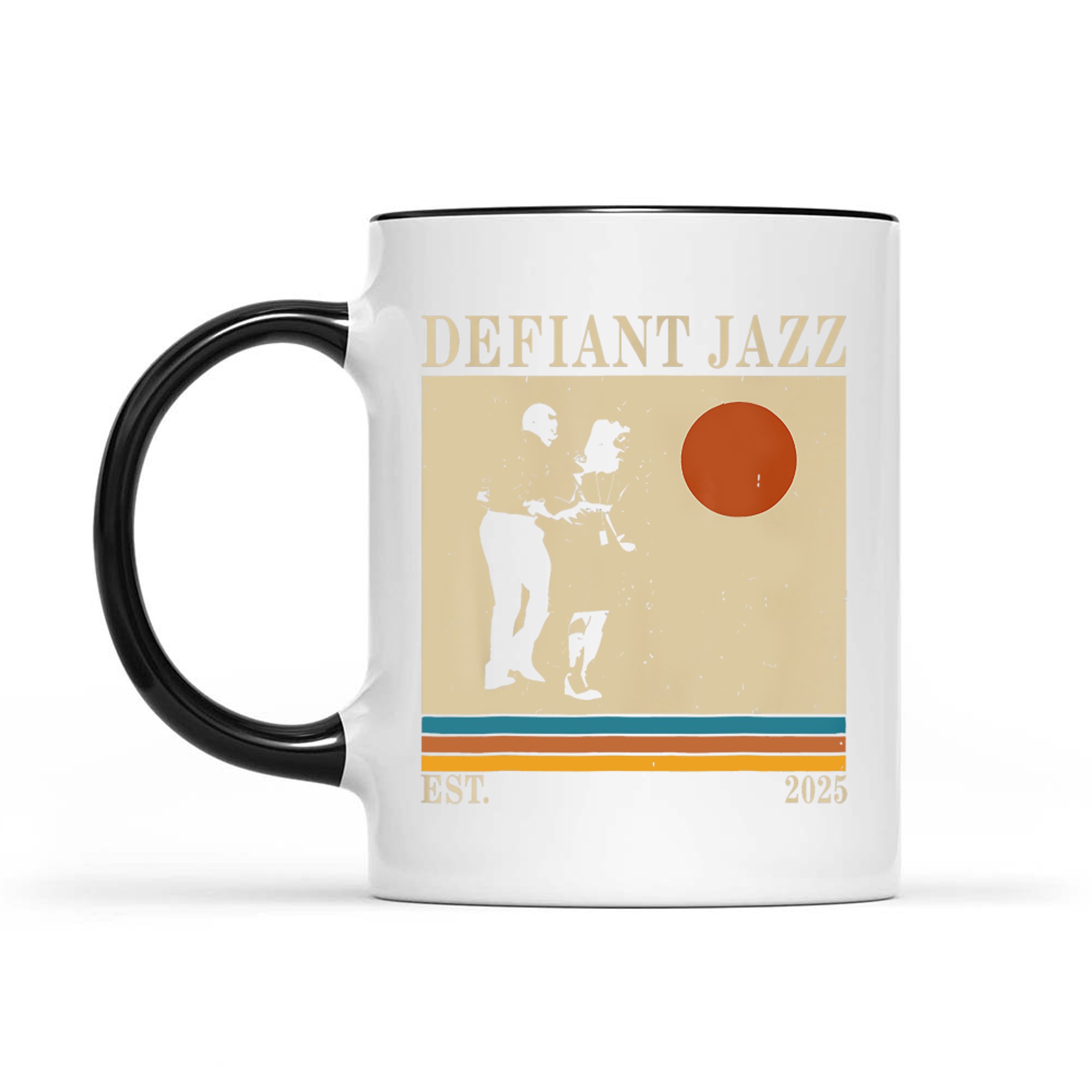 Defiant-Jazz Retro 90s azz Vintage Aesthetic Mug