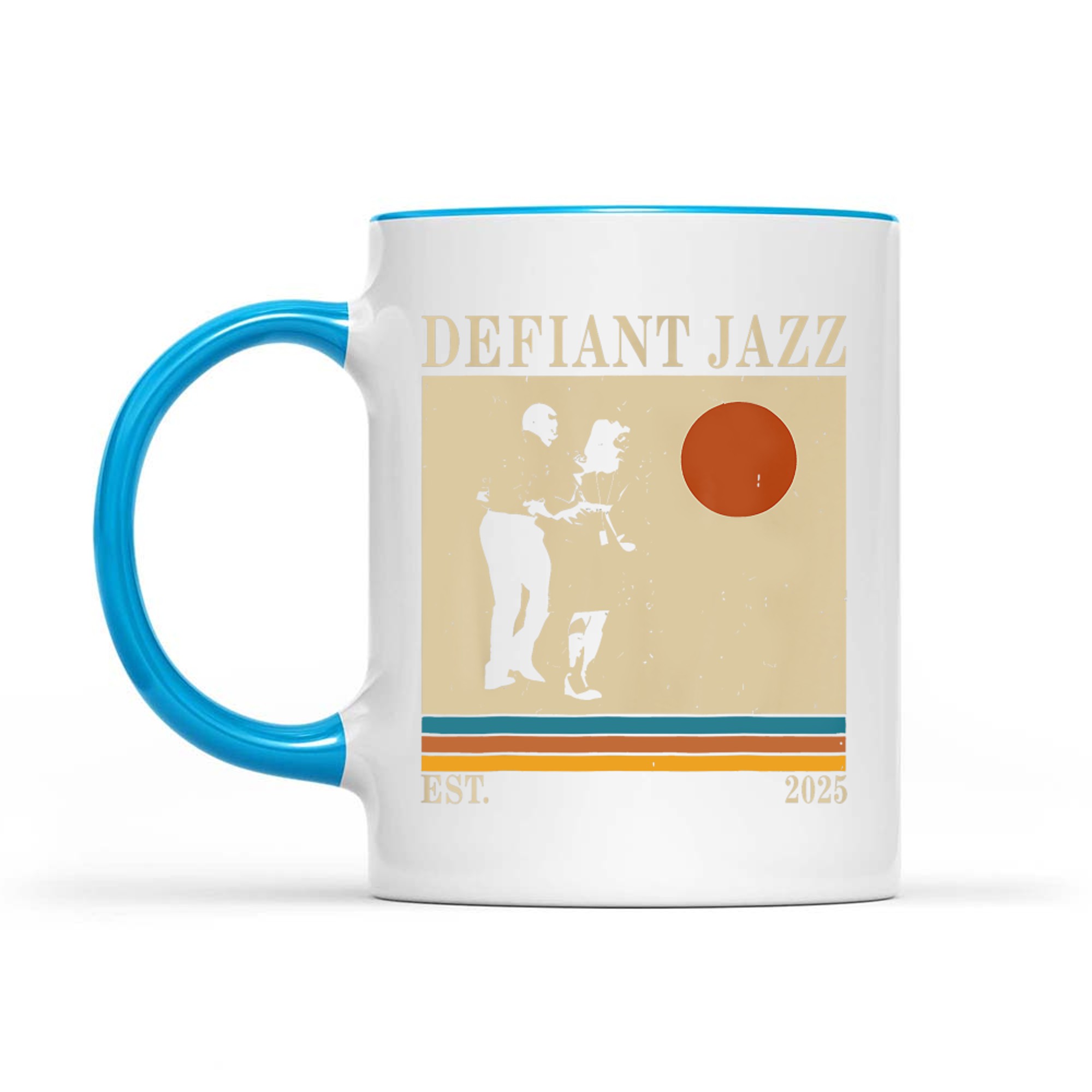 Defiant-Jazz Retro 90s azz Vintage Aesthetic Mug