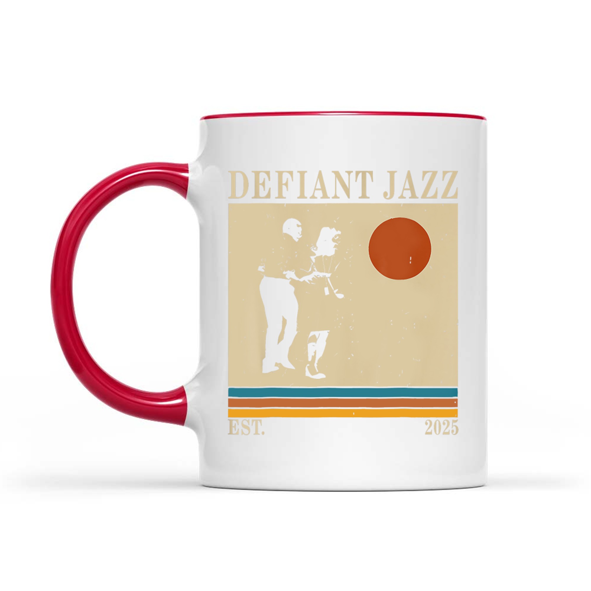 Defiant-Jazz Retro 90s azz Vintage Aesthetic Mug