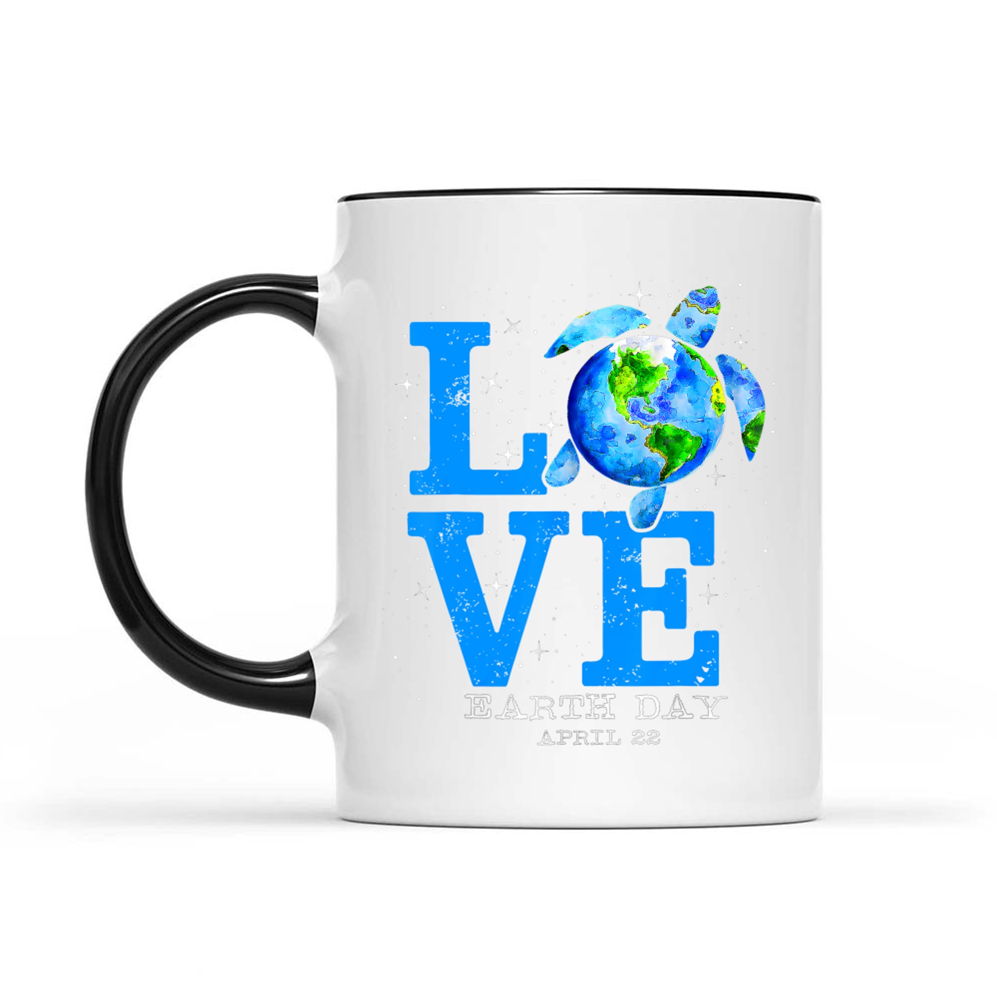 Earth Day Save Sea Turtle The Planet Restore Earth Mug