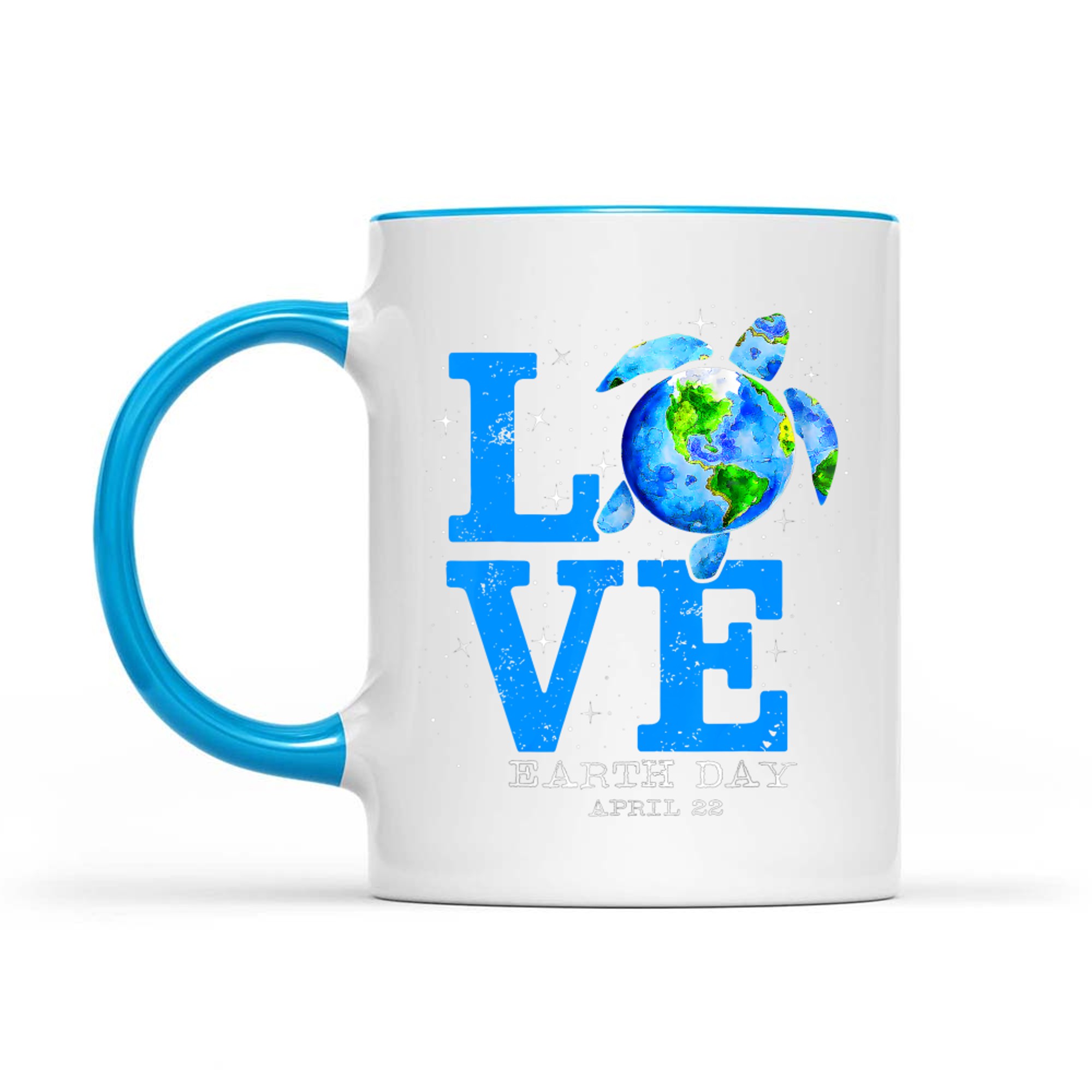 Earth Day Save Sea Turtle The Planet Restore Earth Mug