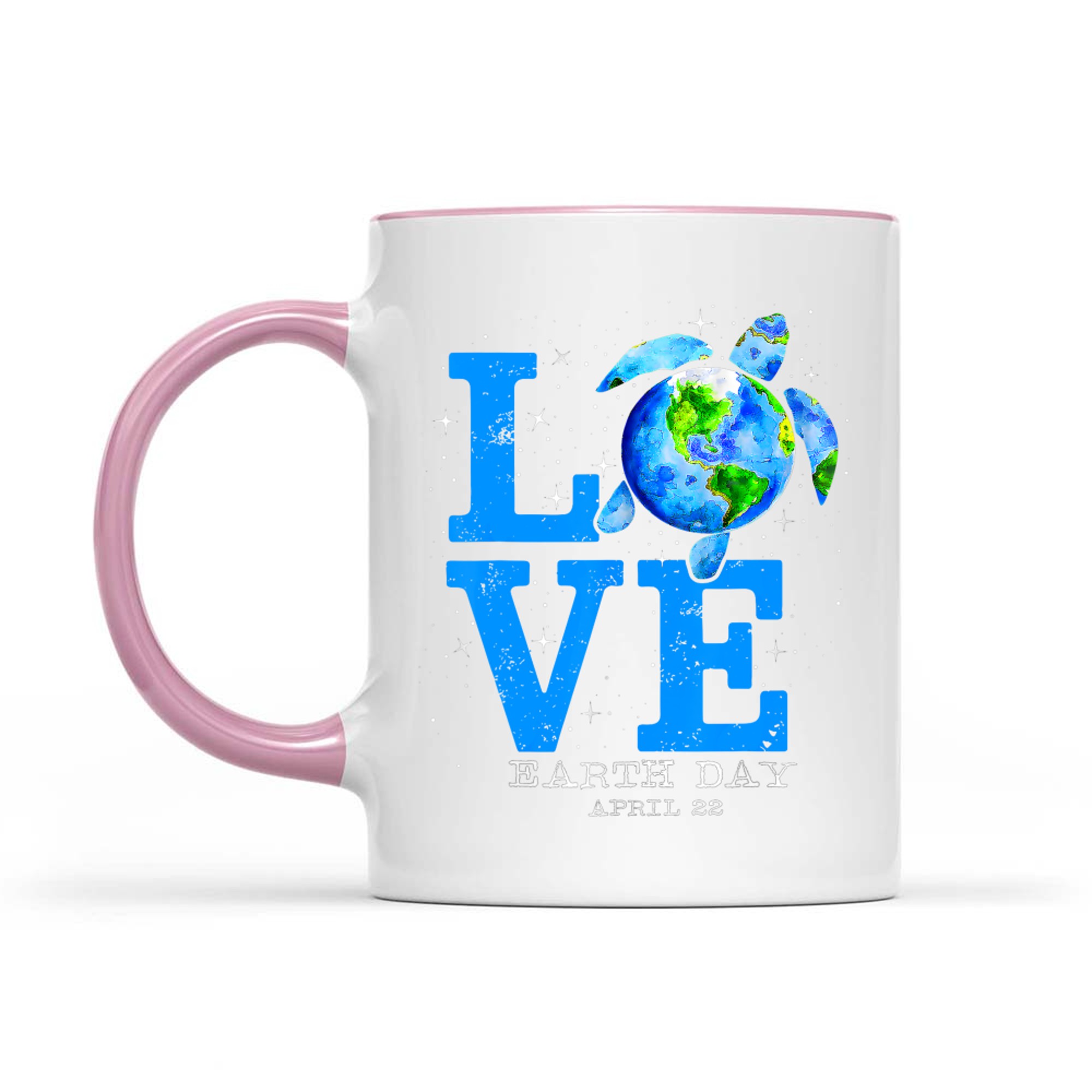 Earth Day Save Sea Turtle The Planet Restore Earth Mug
