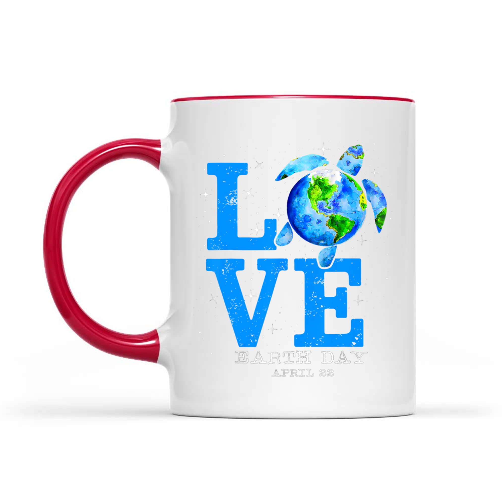 Earth Day Save Sea Turtle The Planet Restore Earth Mug