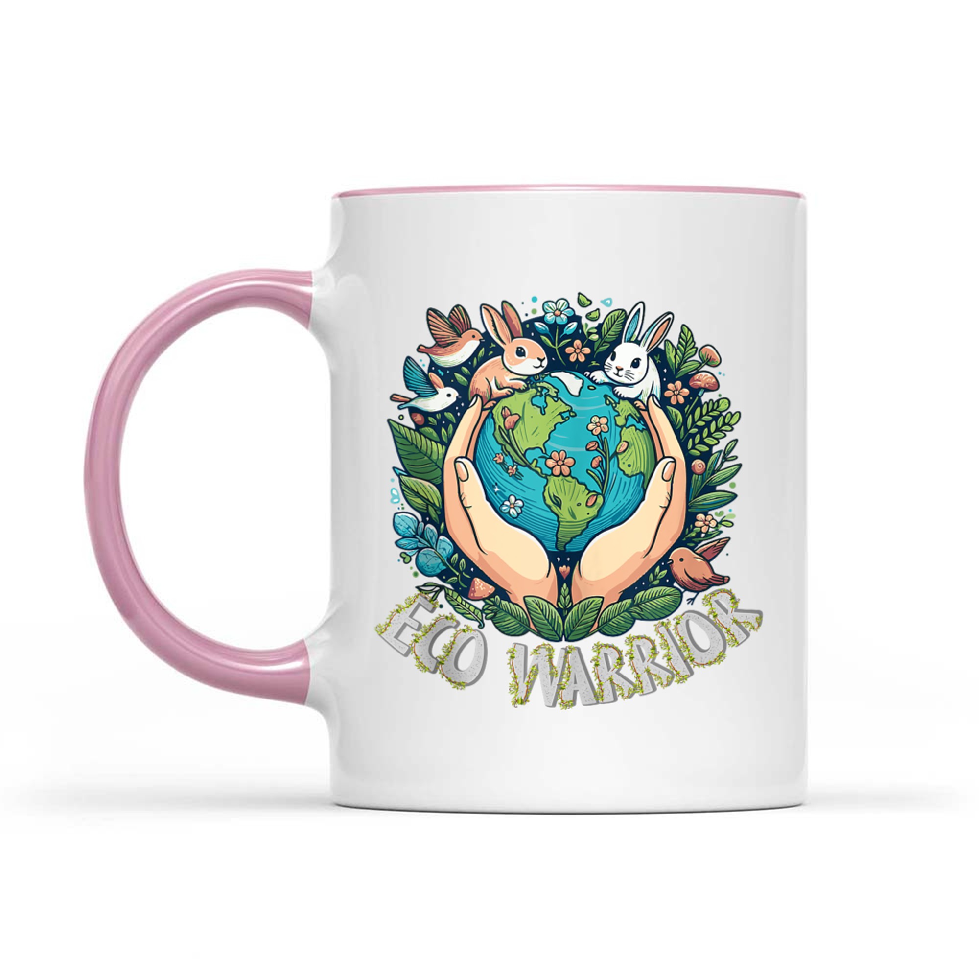 Eco Warrior Earth Conservation & Wildlife Protection Mug