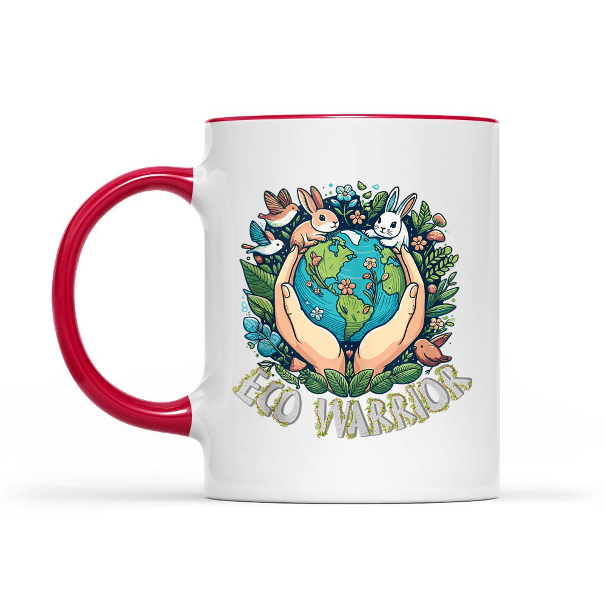 Eco Warrior Earth Conservation & Wildlife Protection Mug