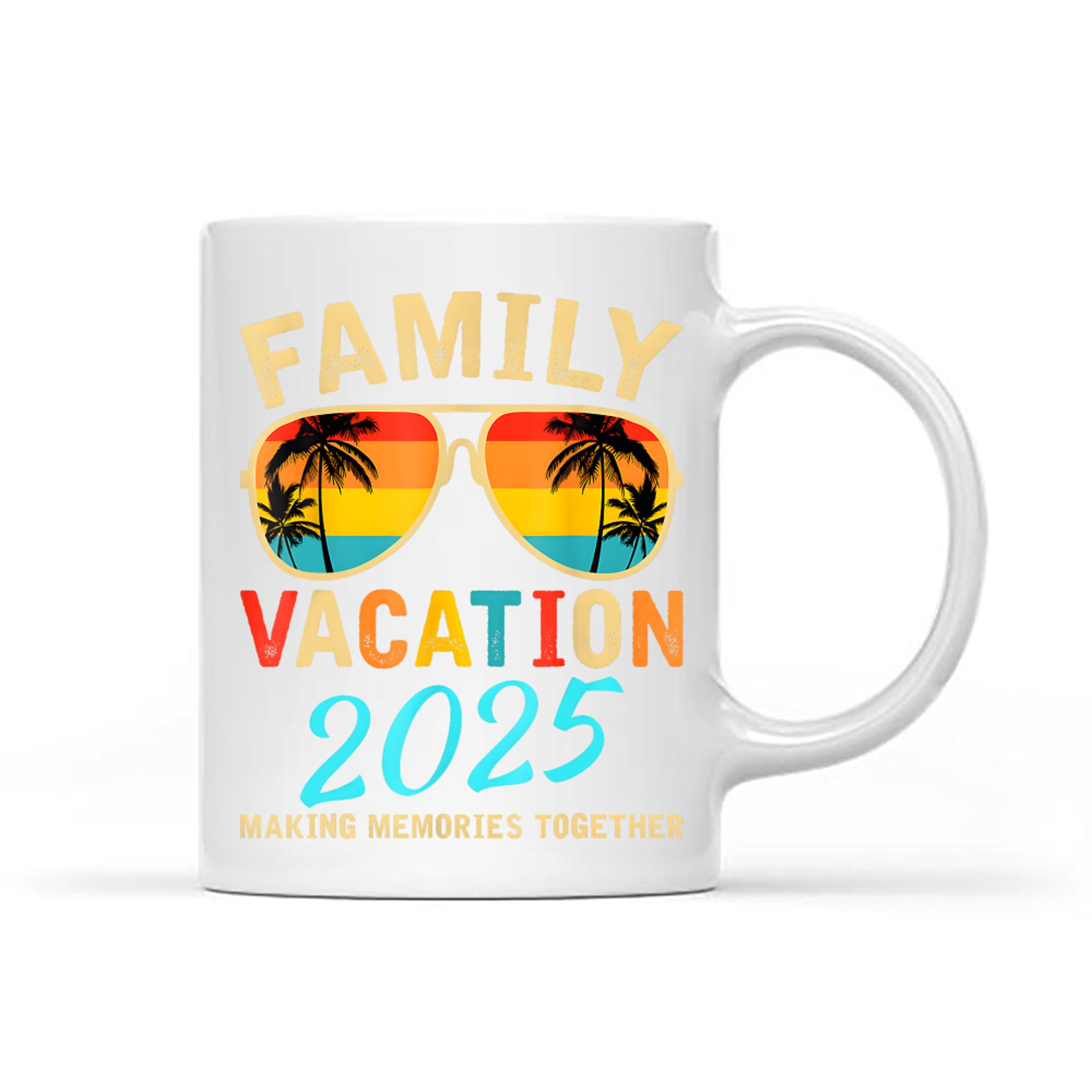 Family Vacation Beach Matching Summer Vacation Mug
