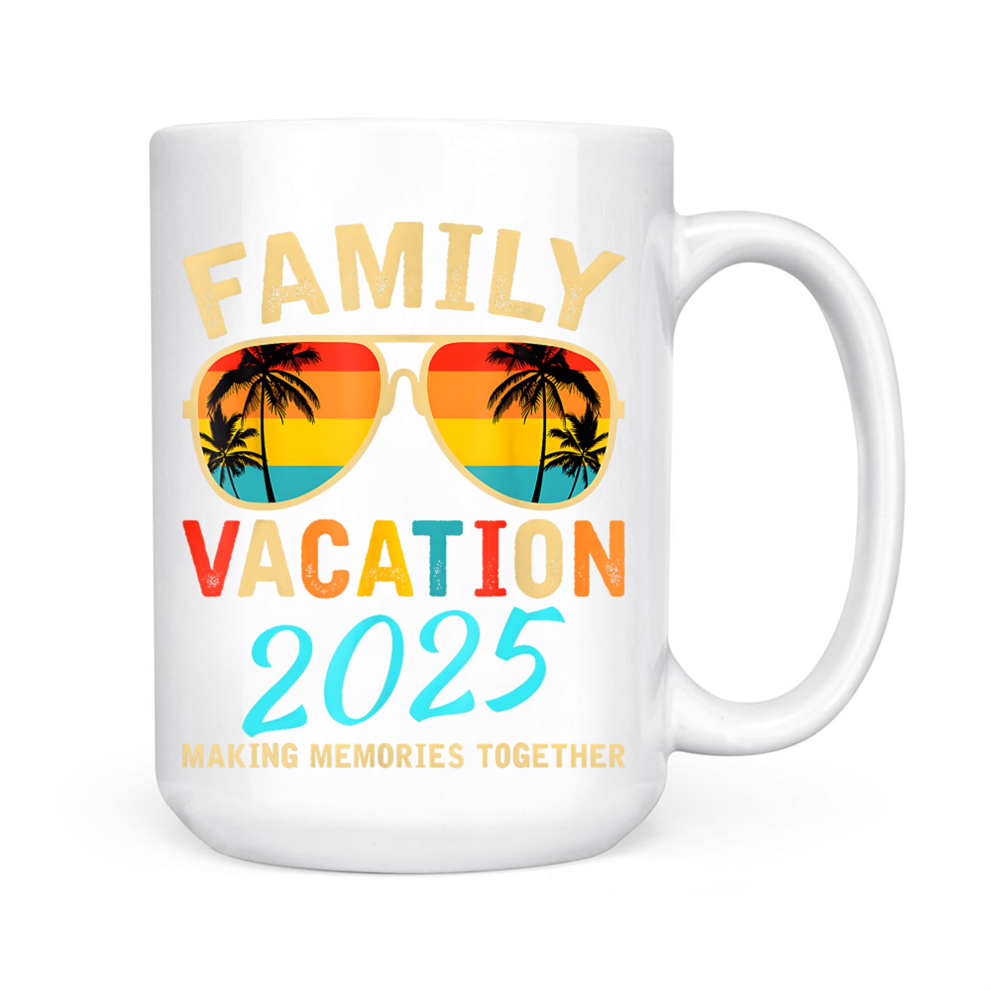 Family Vacation Beach Matching Summer Vacation Mug