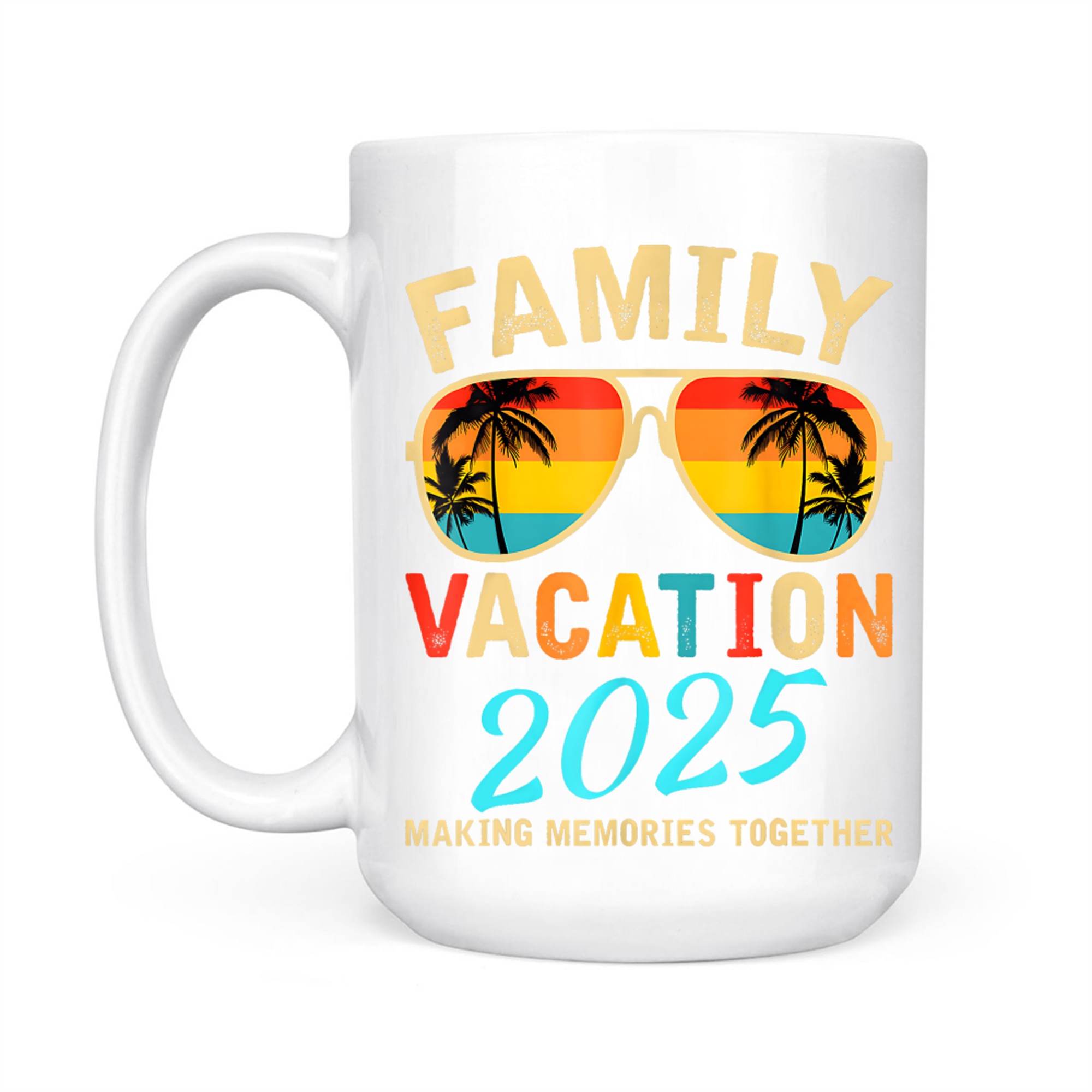 Family Vacation Beach Matching Summer Vacation Mug