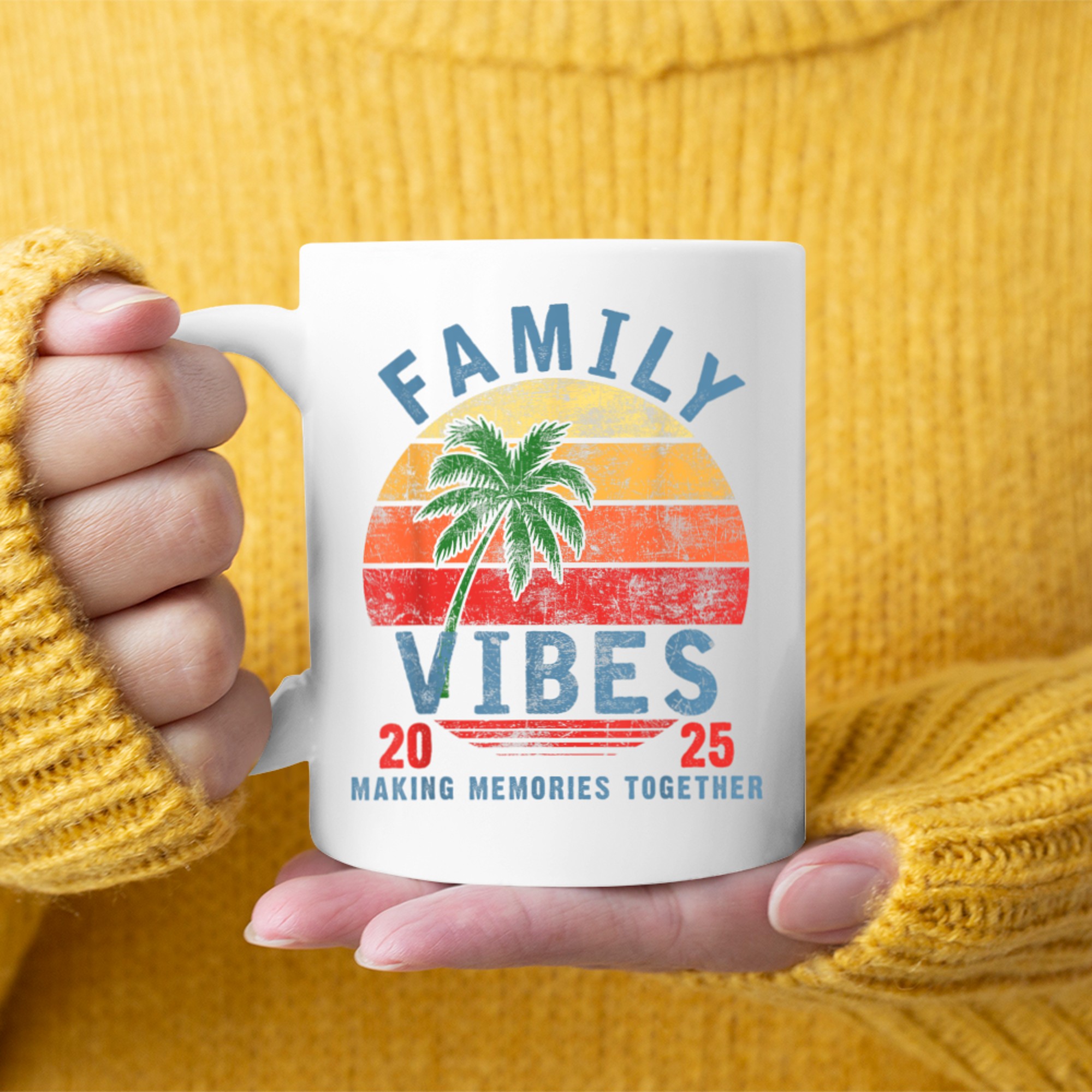 Family Vibes Family Reunion Vacation Making Memories Mug