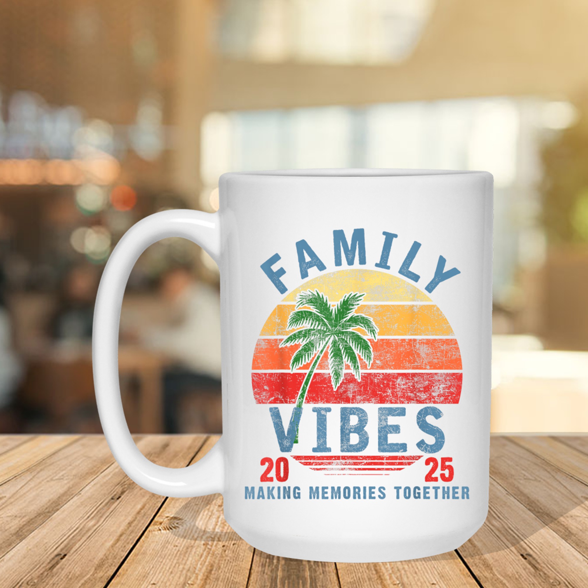 Family Vibes Family Reunion Vacation Making Memories Mug