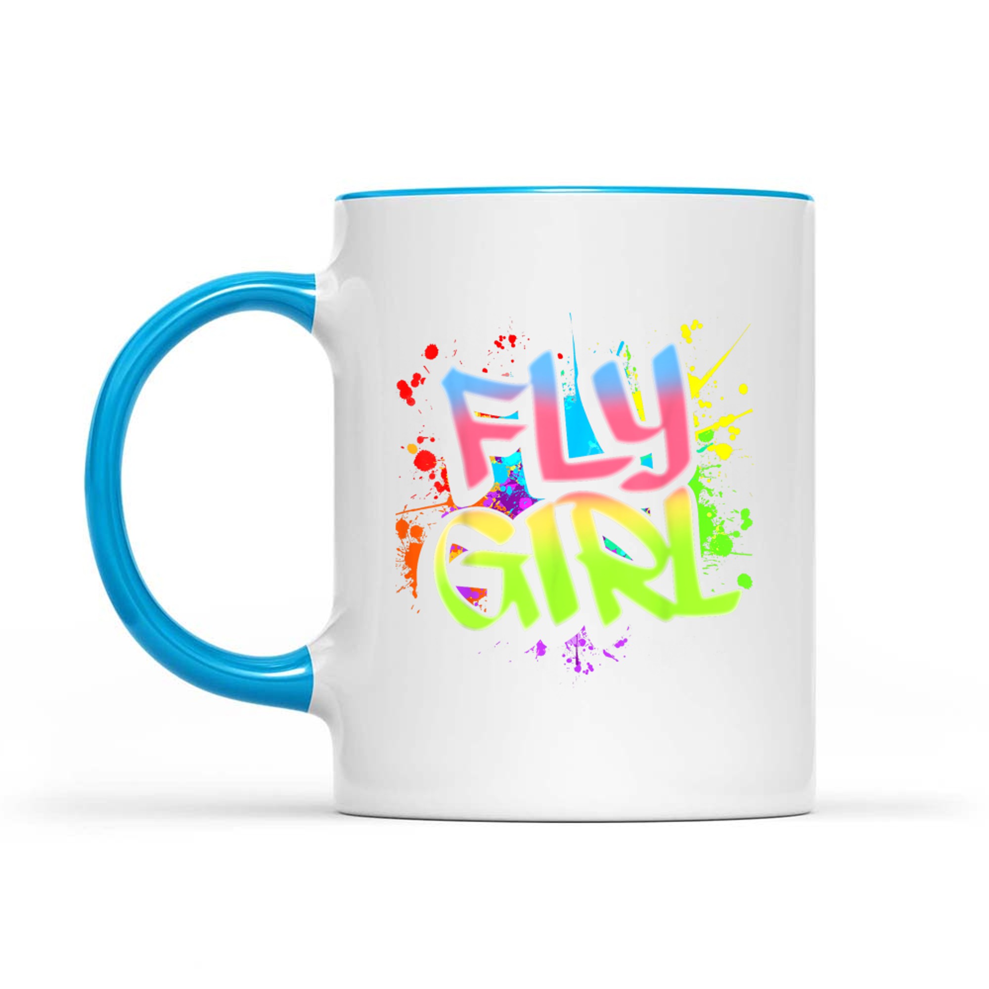 Fly Girl 80s 90s Old School Hip Hop Girls Mug