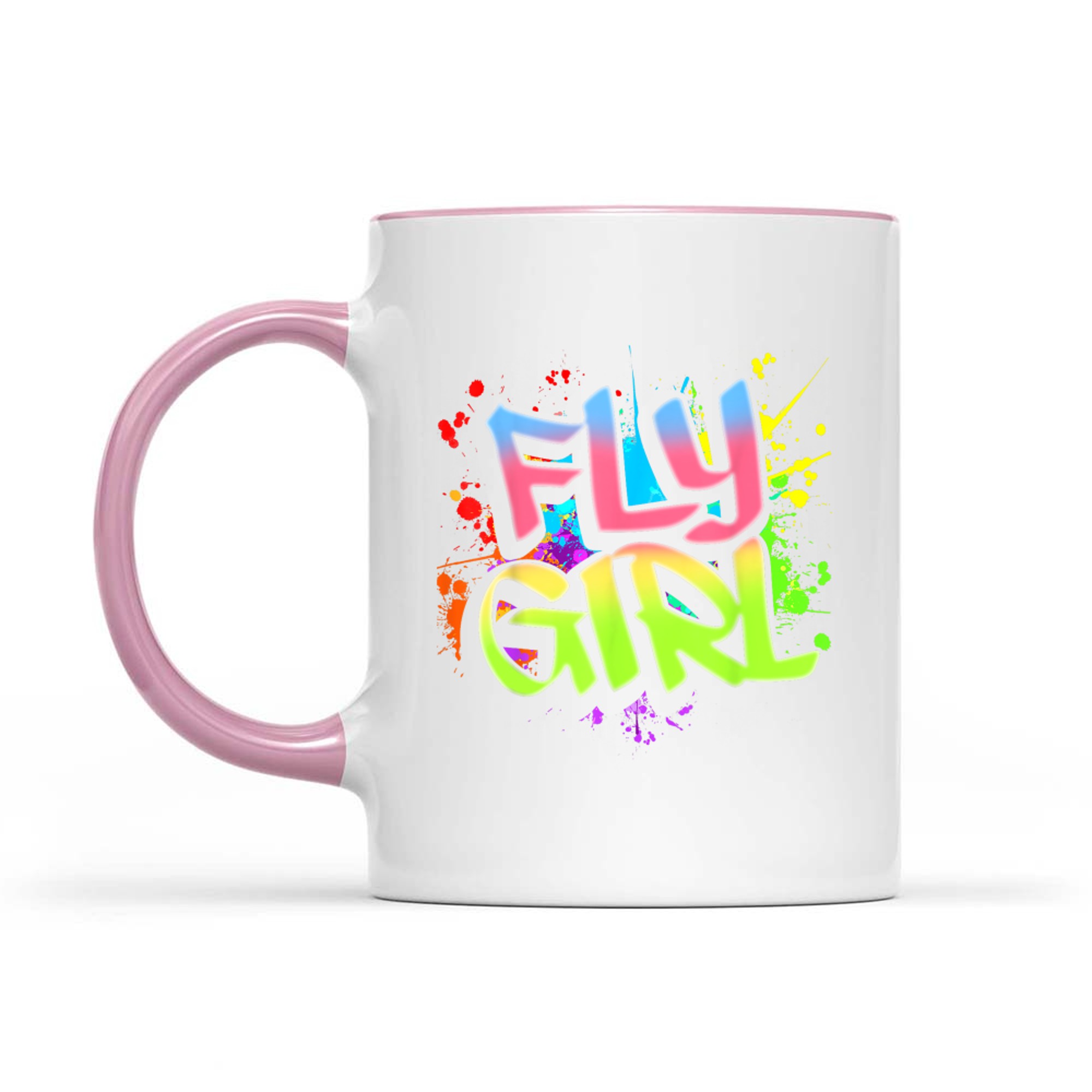 Fly Girl 80s 90s Old School Hip Hop Girls Mug