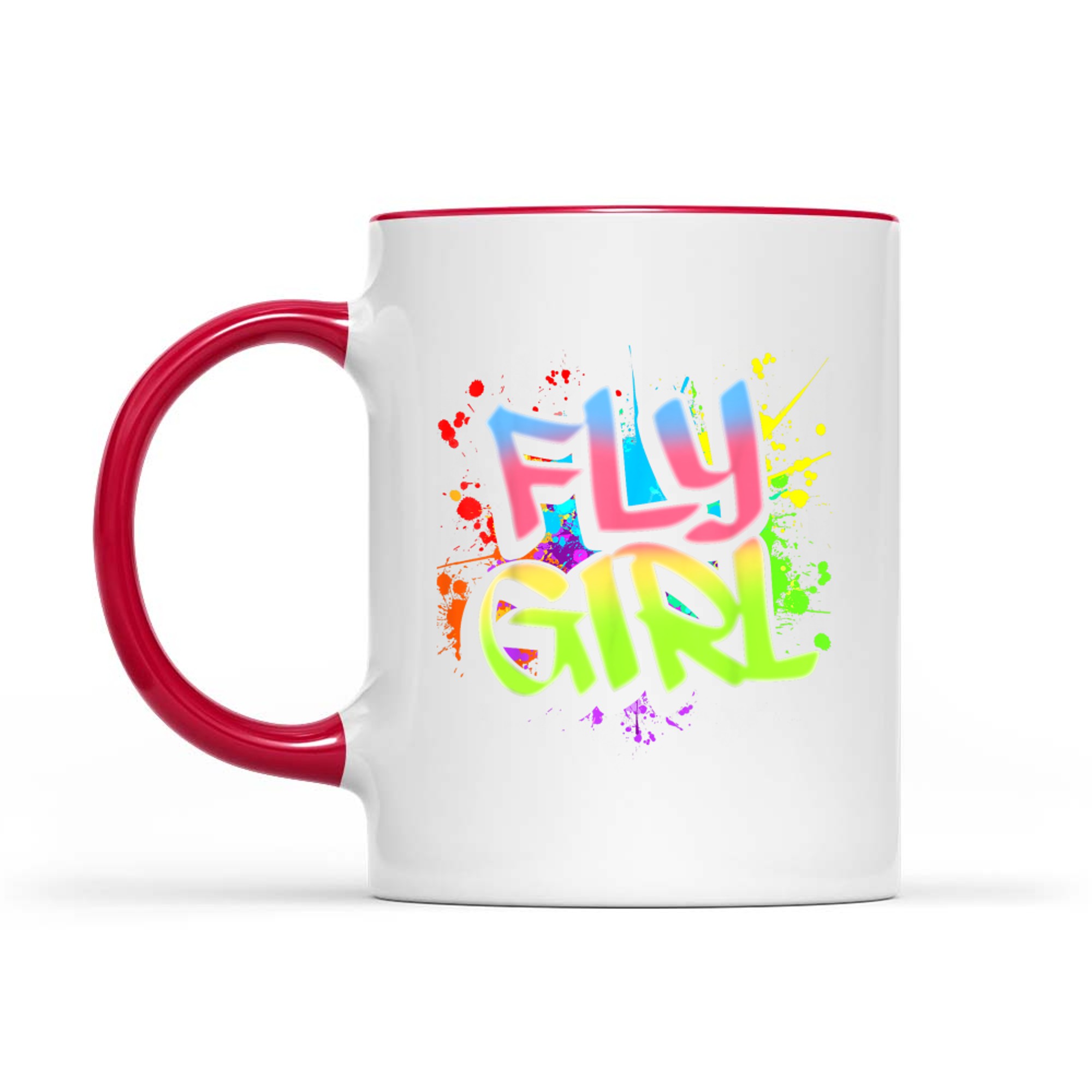 Fly Girl 80s 90s Old School Hip Hop Girls Mug
