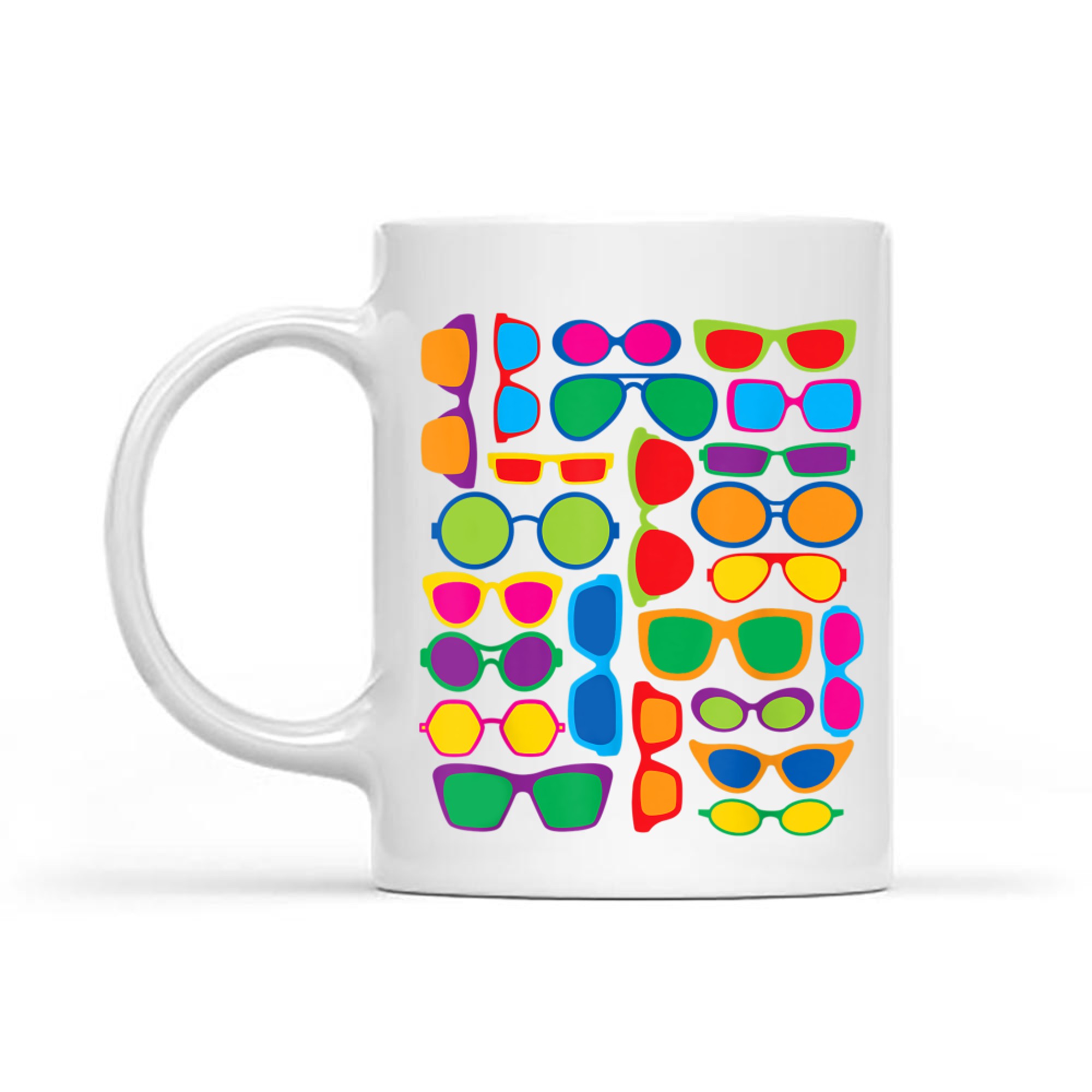 Fun Summer Fashion Eyewear Eyeglass Sunglass Frames Mug