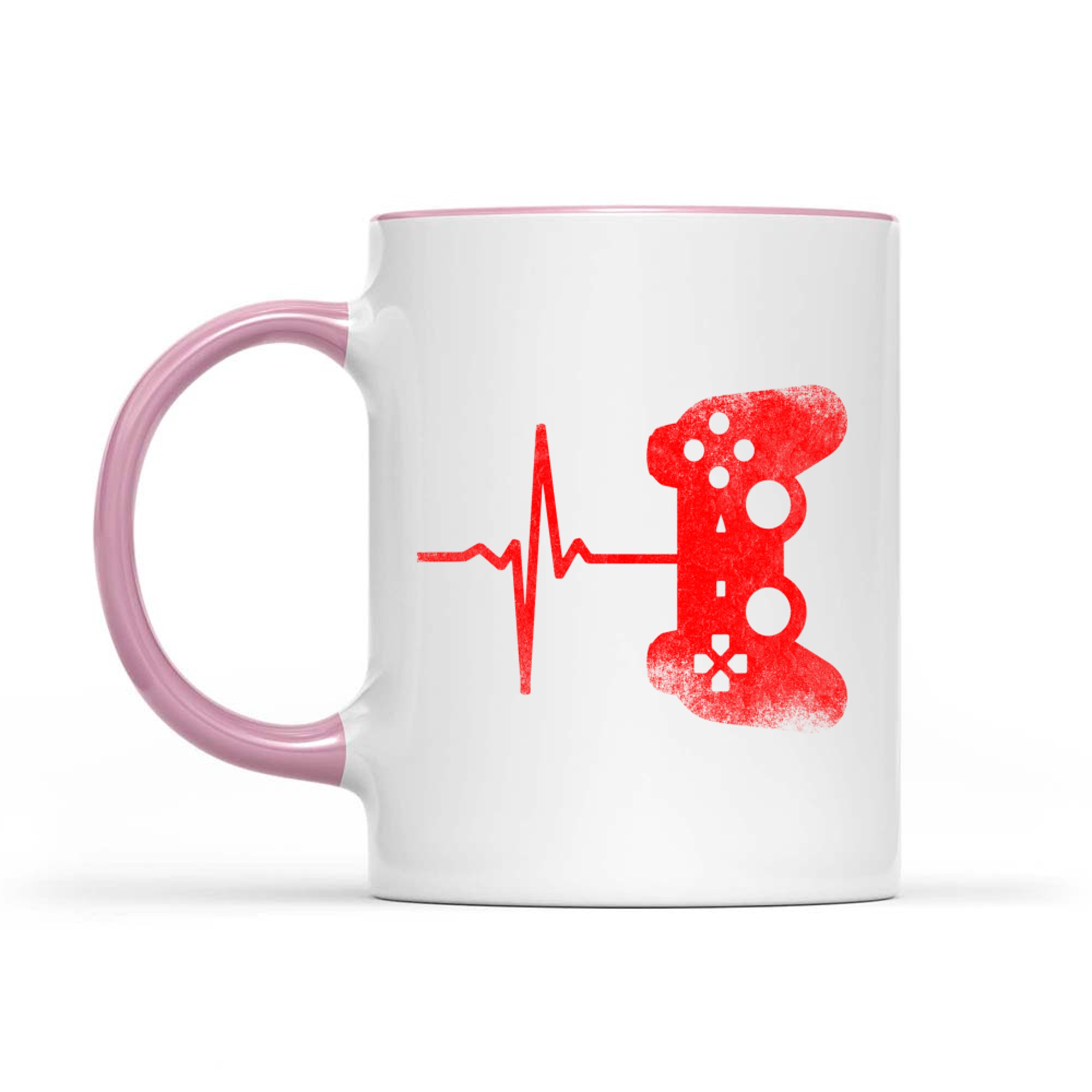 Gamer Heartbeat Video Games Gaming Mug