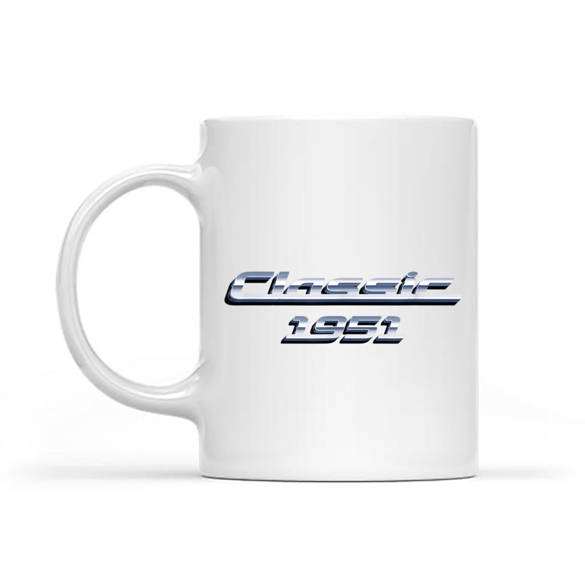 Gift For Year Old  Vintage Classic Car 74th Birthday Mug