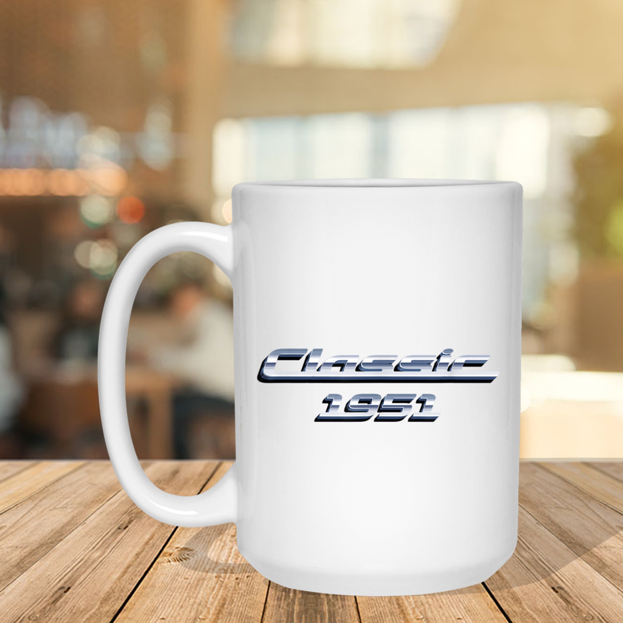 Gift For Year Old  Vintage Classic Car 74th Birthday Mug