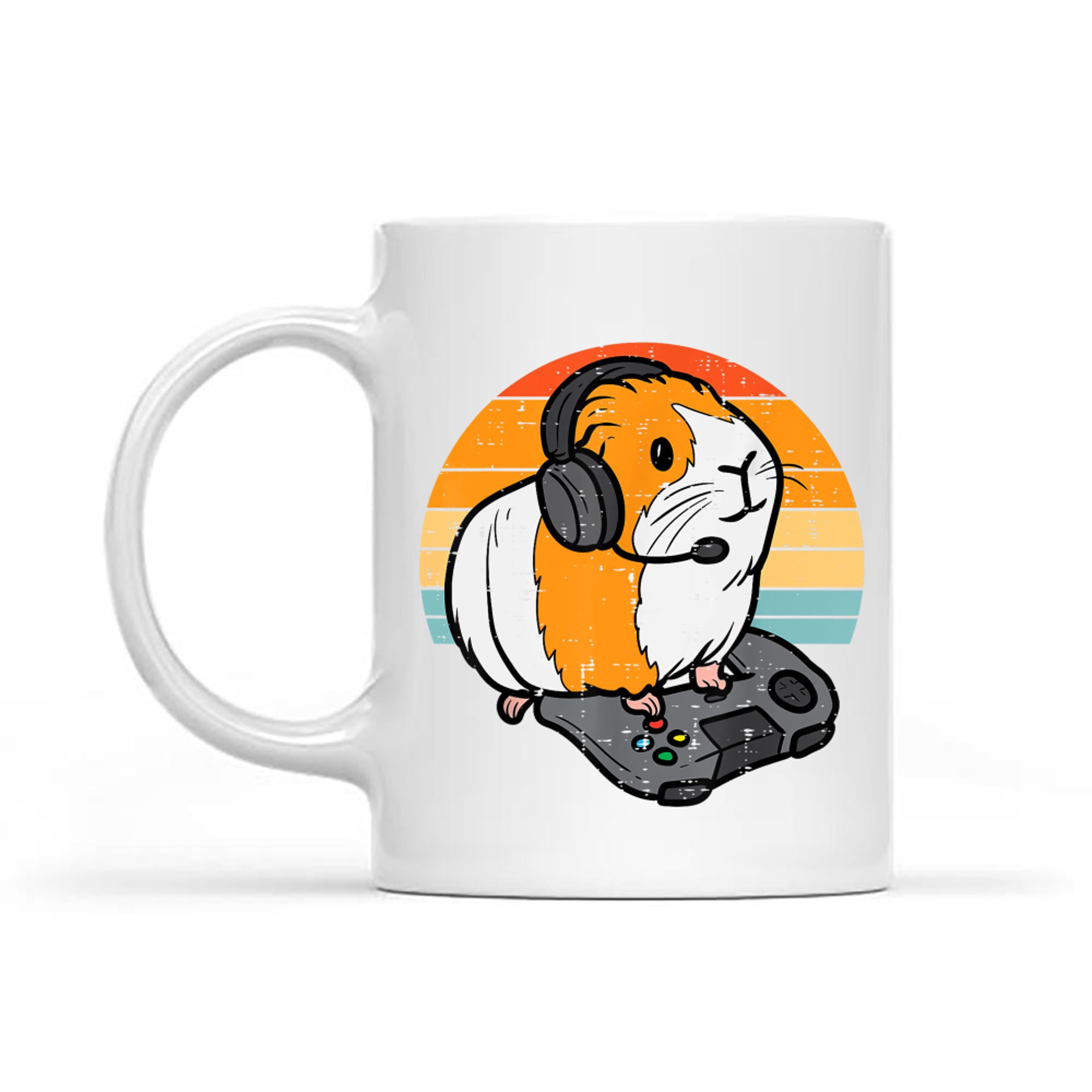 Guinea Pig Gamer Retro Video Gaming Cavy Mug