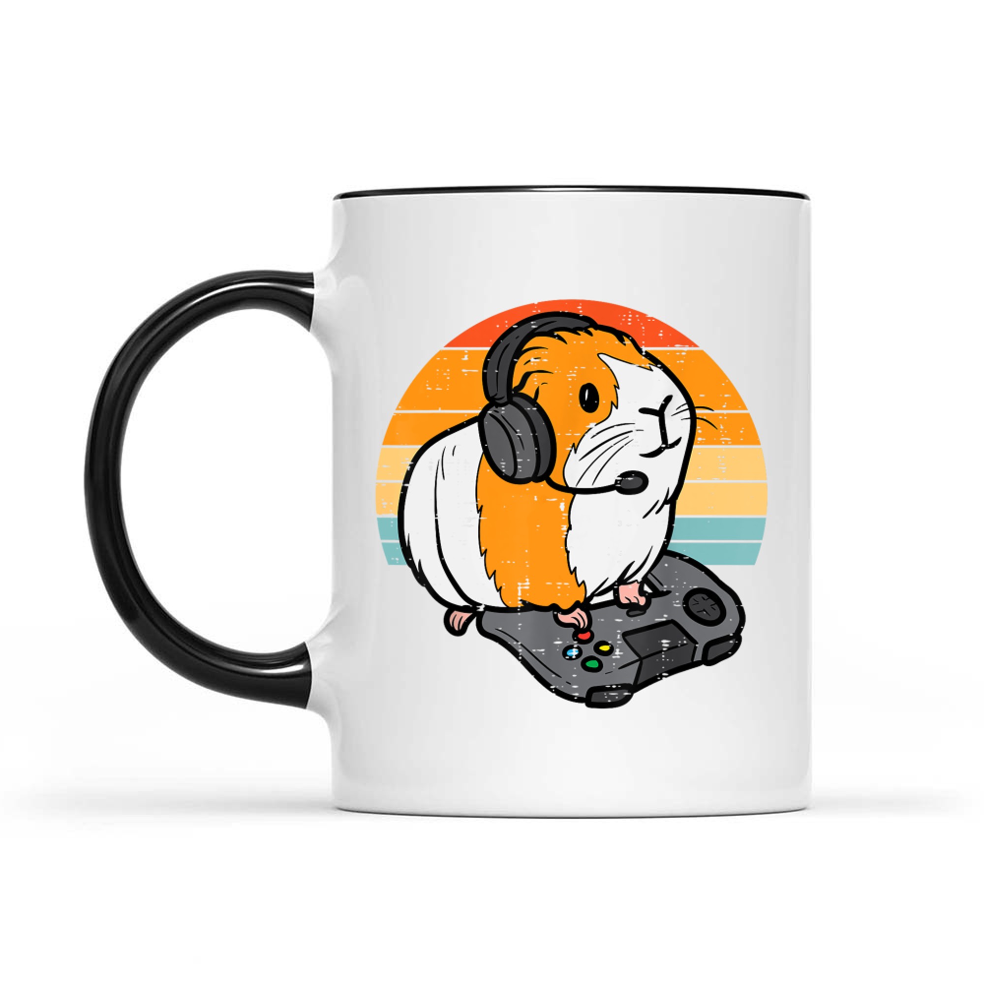 Guinea Pig Gamer Retro Video Gaming Cavy Mug