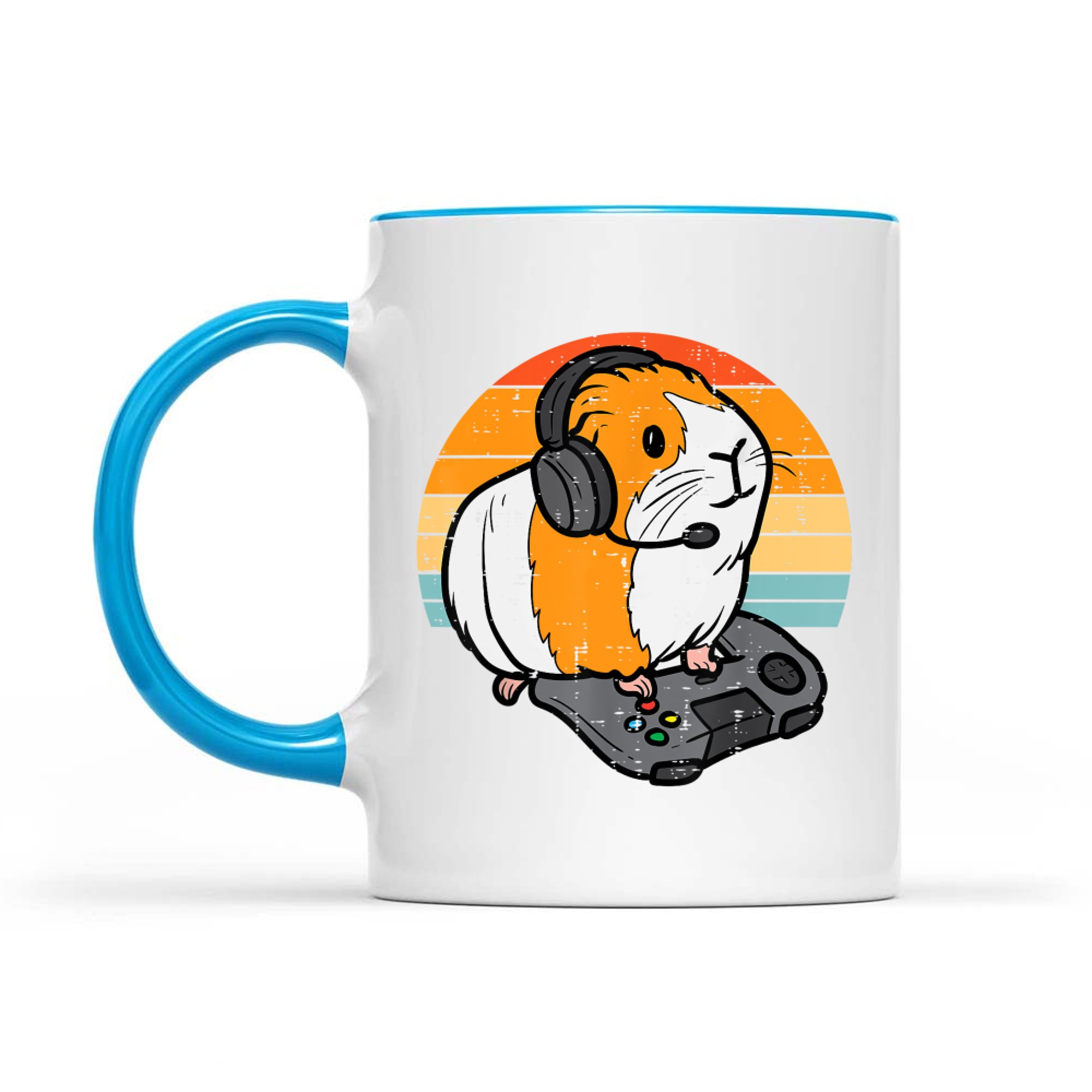 Guinea Pig Gamer Retro Video Gaming Cavy Mug