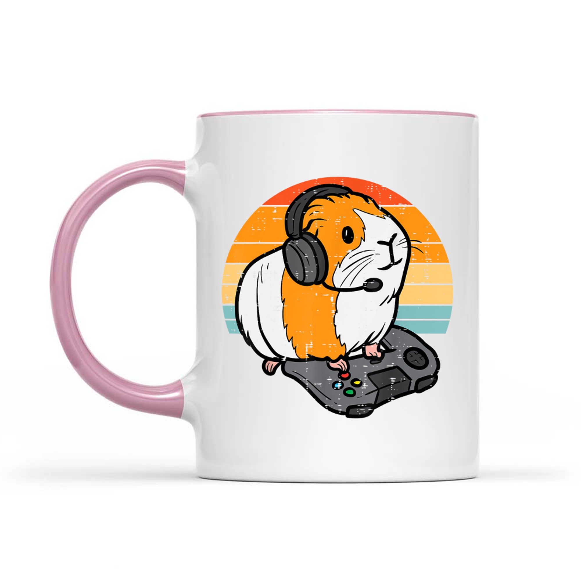 Guinea Pig Gamer Retro Video Gaming Cavy Mug