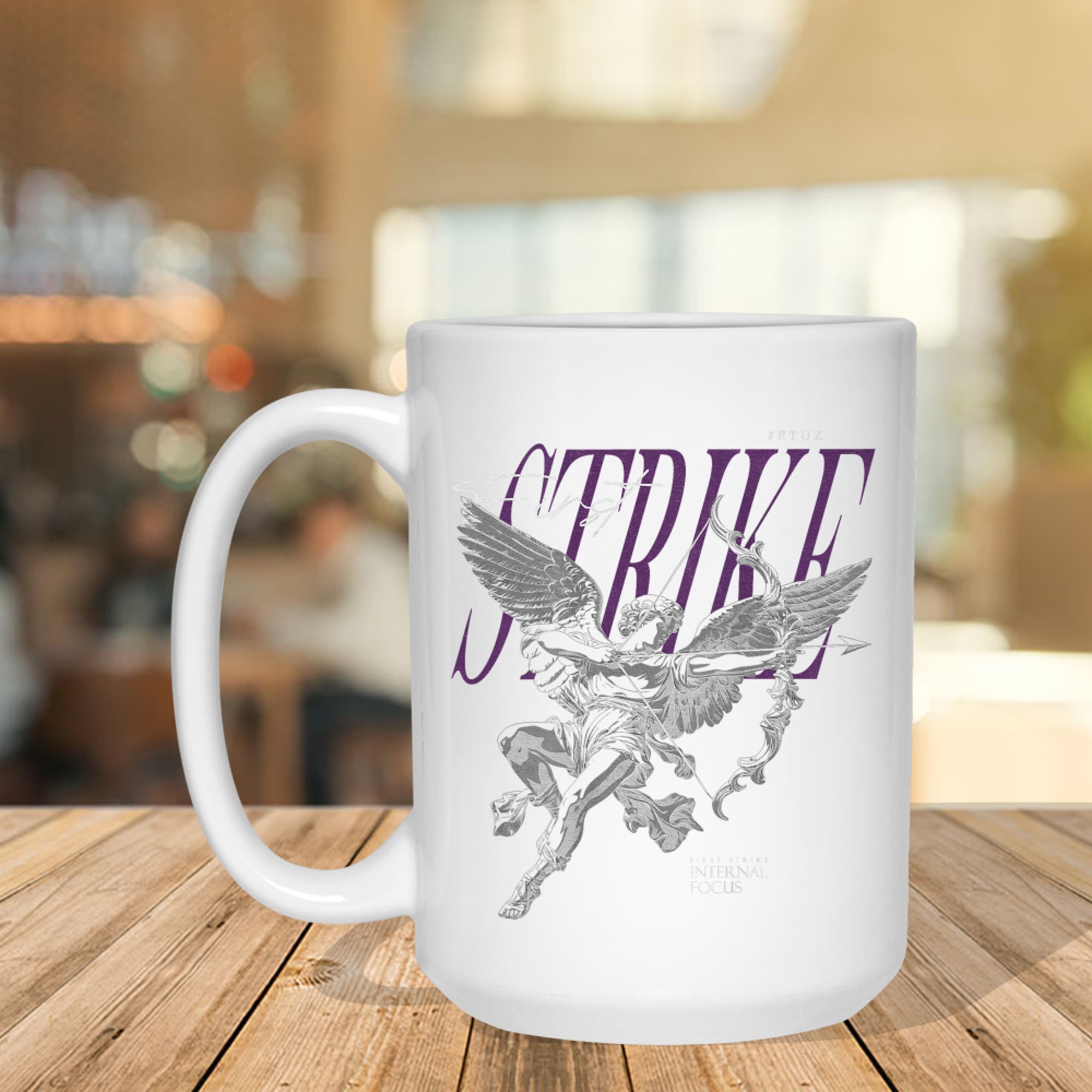 Hip Hop Vintage Edgy Urban Y2K Angel Mug