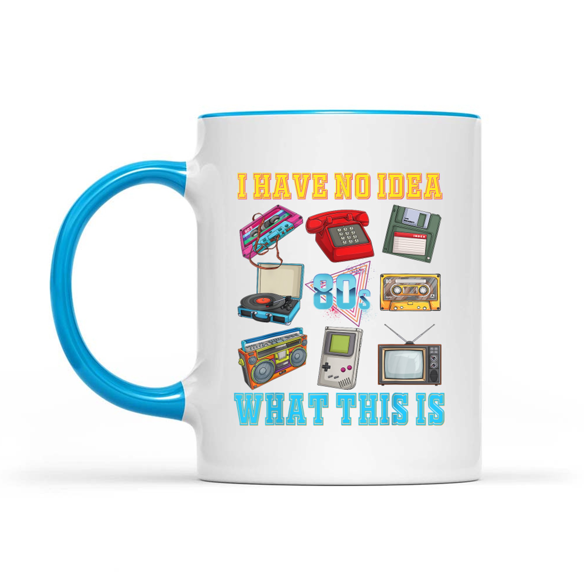I Have No Idea What This Is Kids 70s 80s 90sTheme Outfit Mug