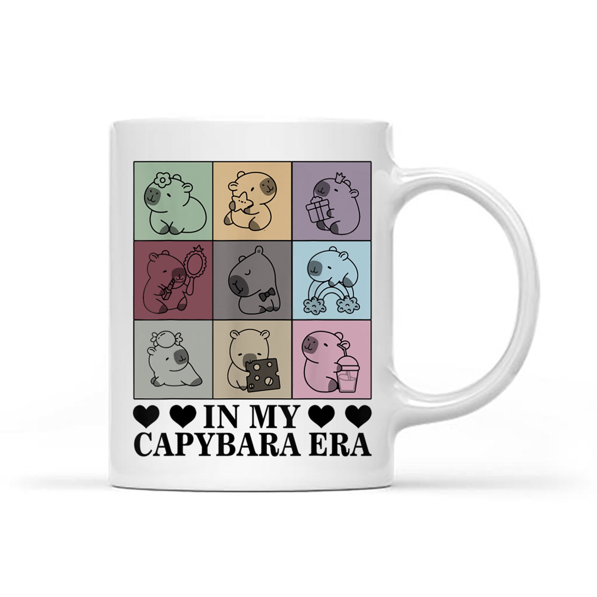 In My Capybara Era Capybara Lover Funny Capybara Mug