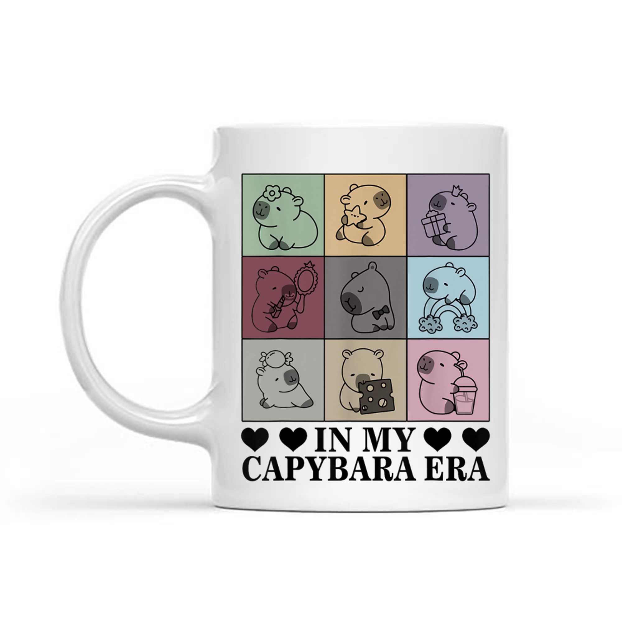 In My Capybara Era Capybara Lover Funny Capybara Mug