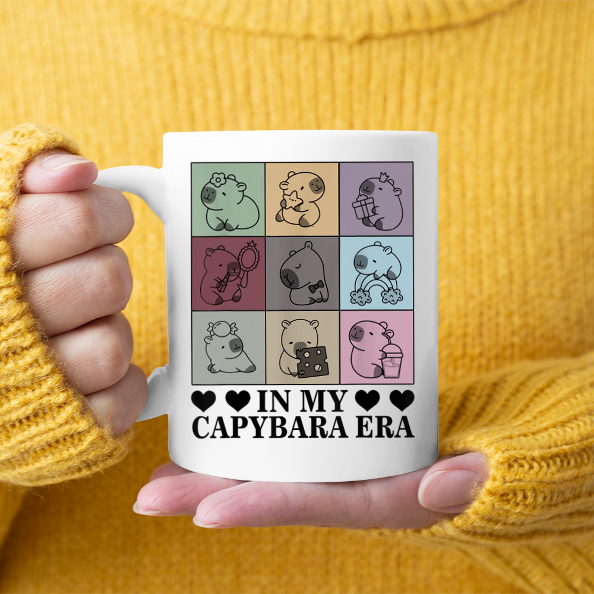 In My Capybara Era Capybara Lover Funny Capybara Mug