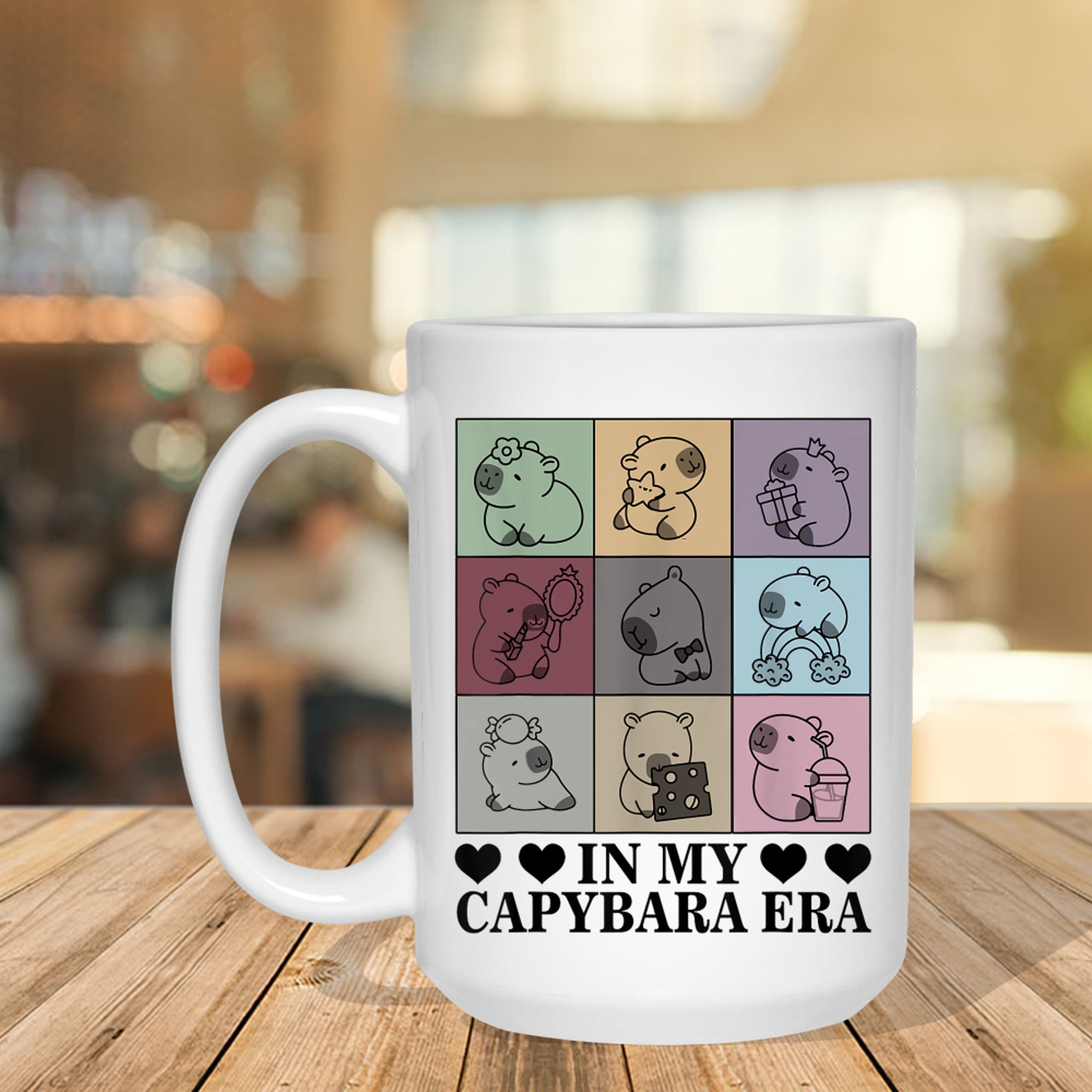 In My Capybara Era Capybara Lover Funny Capybara Mug