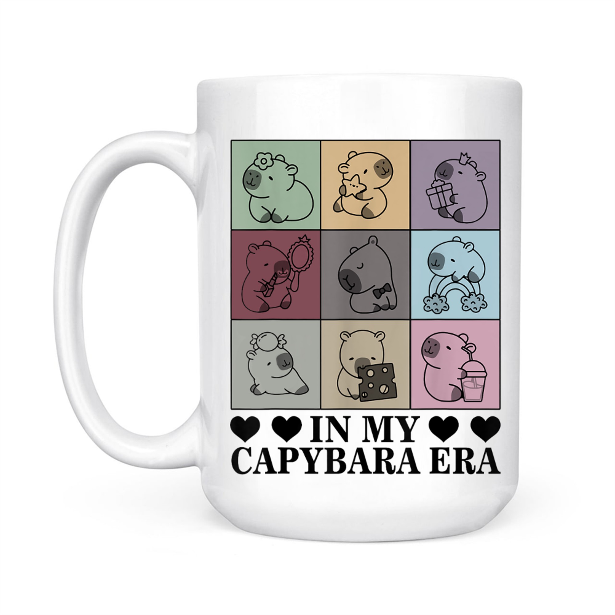In My Capybara Era Capybara Lover Funny Capybara Mug