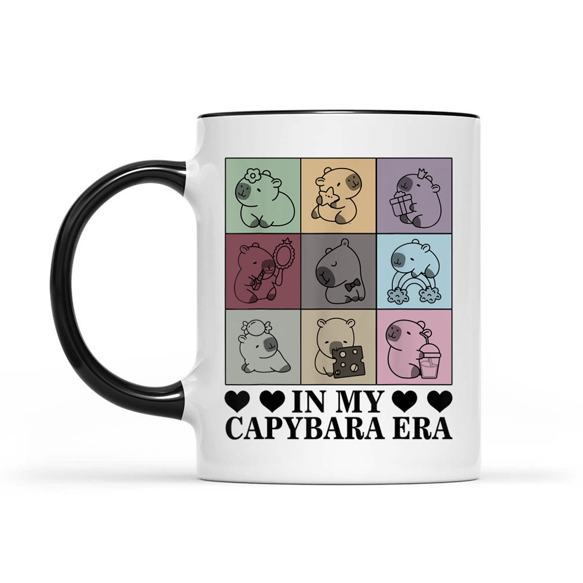 In My Capybara Era Capybara Lover Funny Capybara Mug
