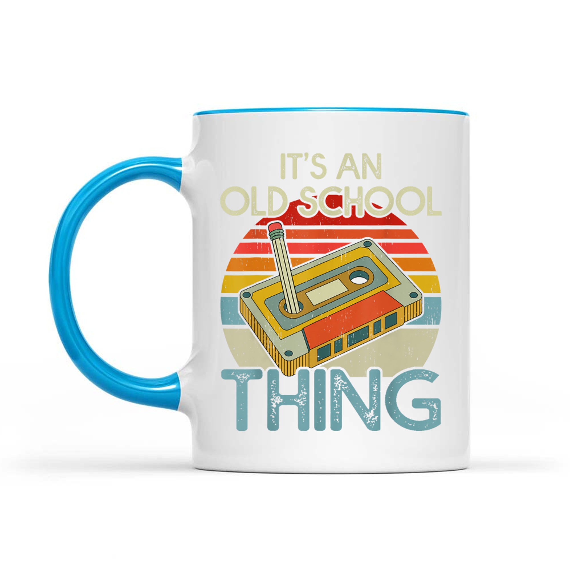 It's An Old School Thing Retro Cassette Tape Music 80s 90s Men Women Boys Mug