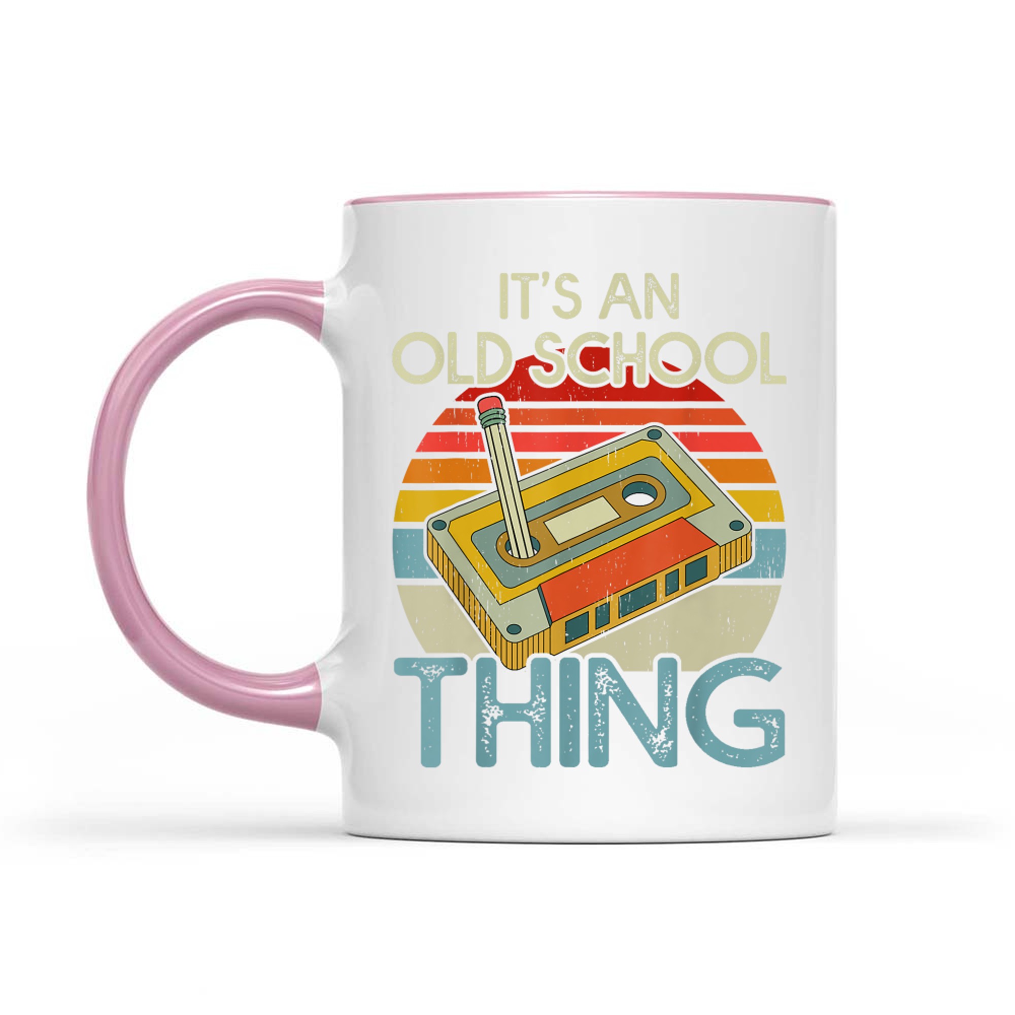 It's An Old School Thing Retro Cassette Tape Music 80s 90s Men Women Boys Mug