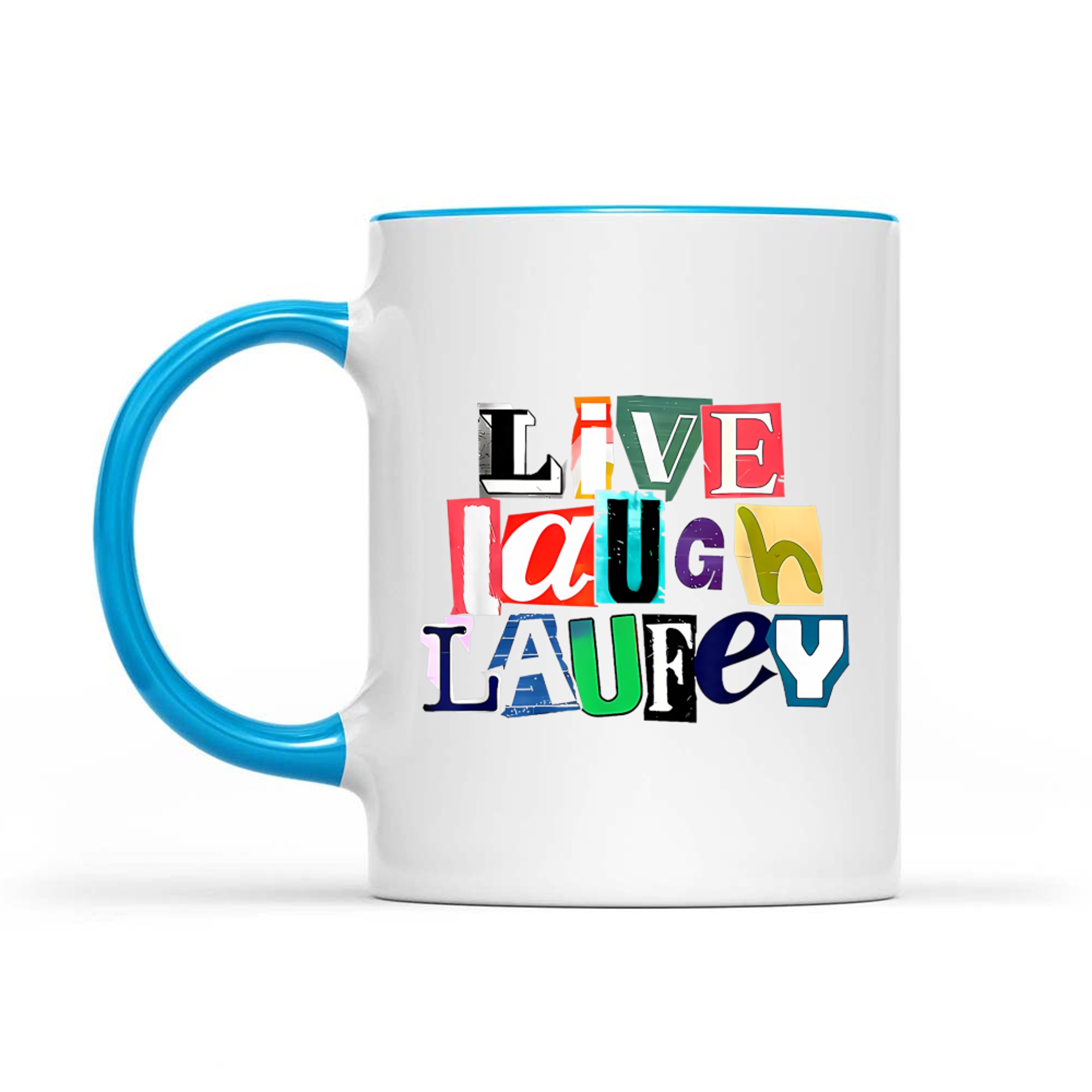 Live Laugh Laufey Collage Y2k Mug