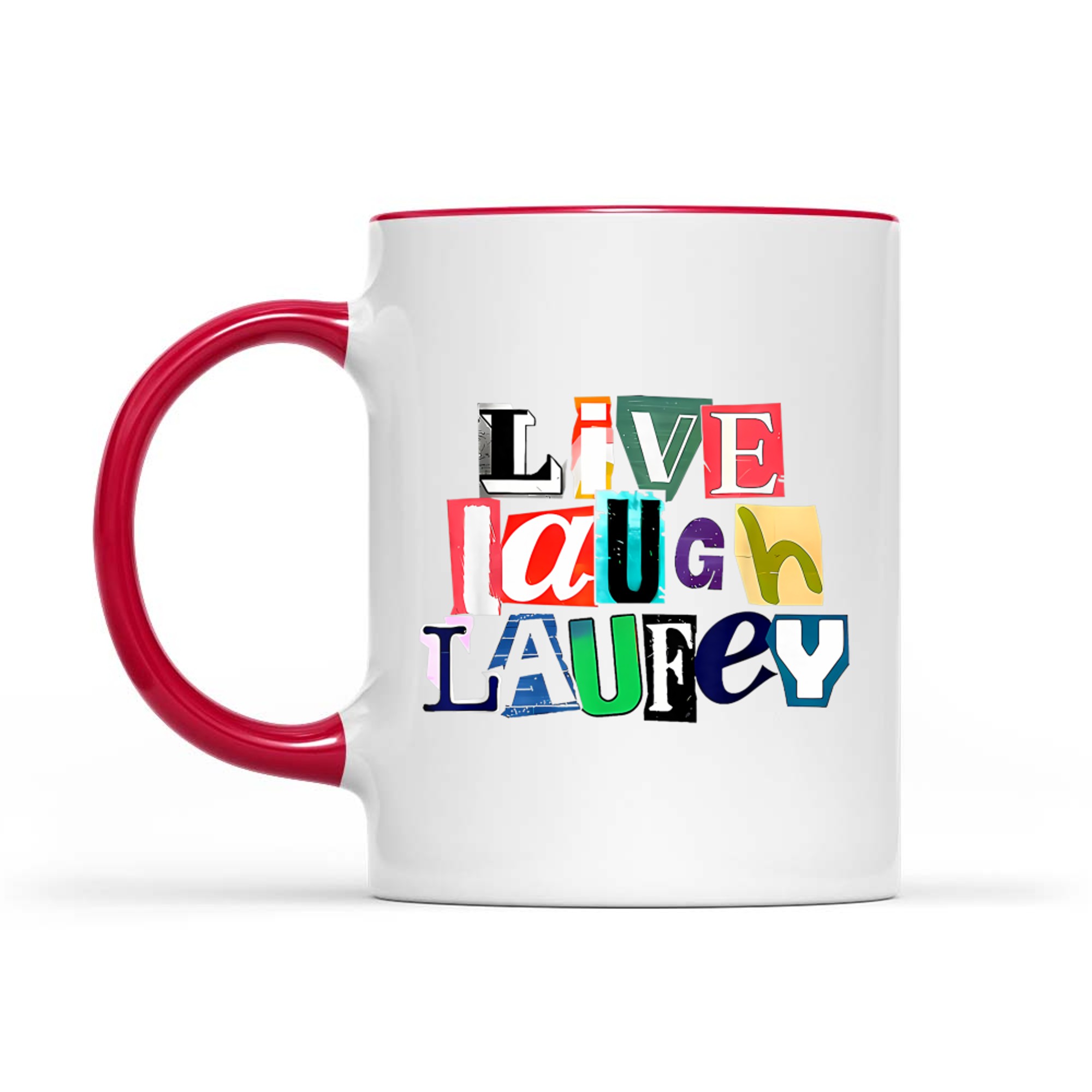 Live Laugh Laufey Collage Y2k Mug