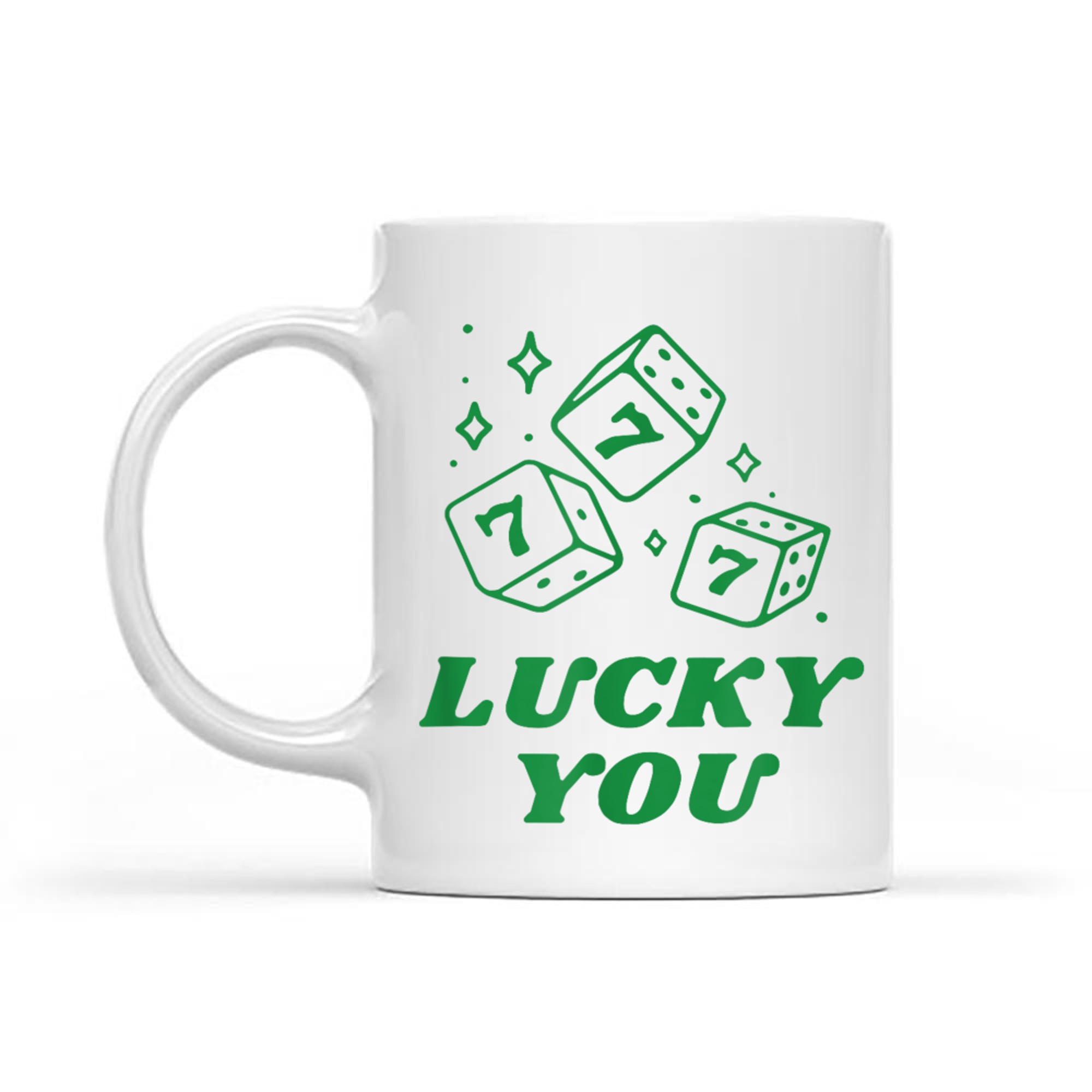 Lucky Dice You Y2K Style Trendy Funny 90's Mug